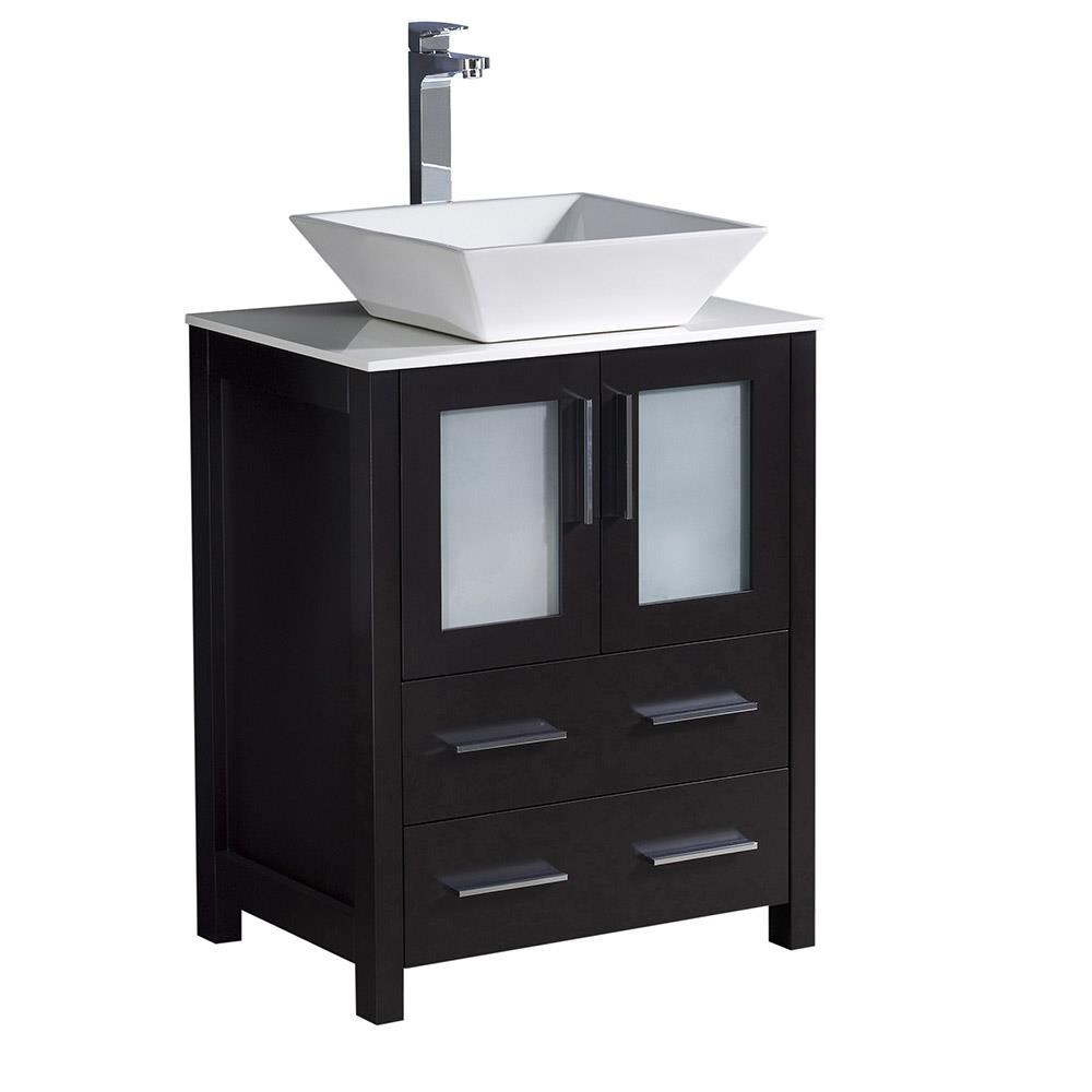 Fresca FCB6224ES-CWH-V Bath-Vanity-Combo - View #2