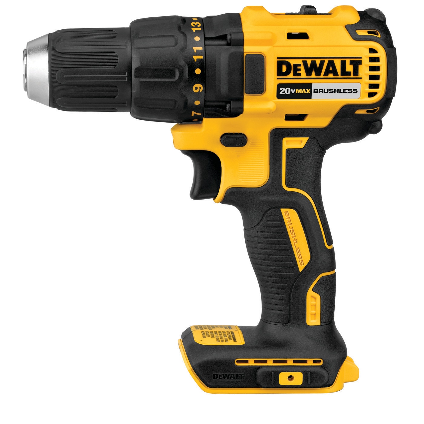 DEWALT 20-volt Max 1/2-in Brushless Cordless Drill (Bare Tool) the Drills department at Lowes.com