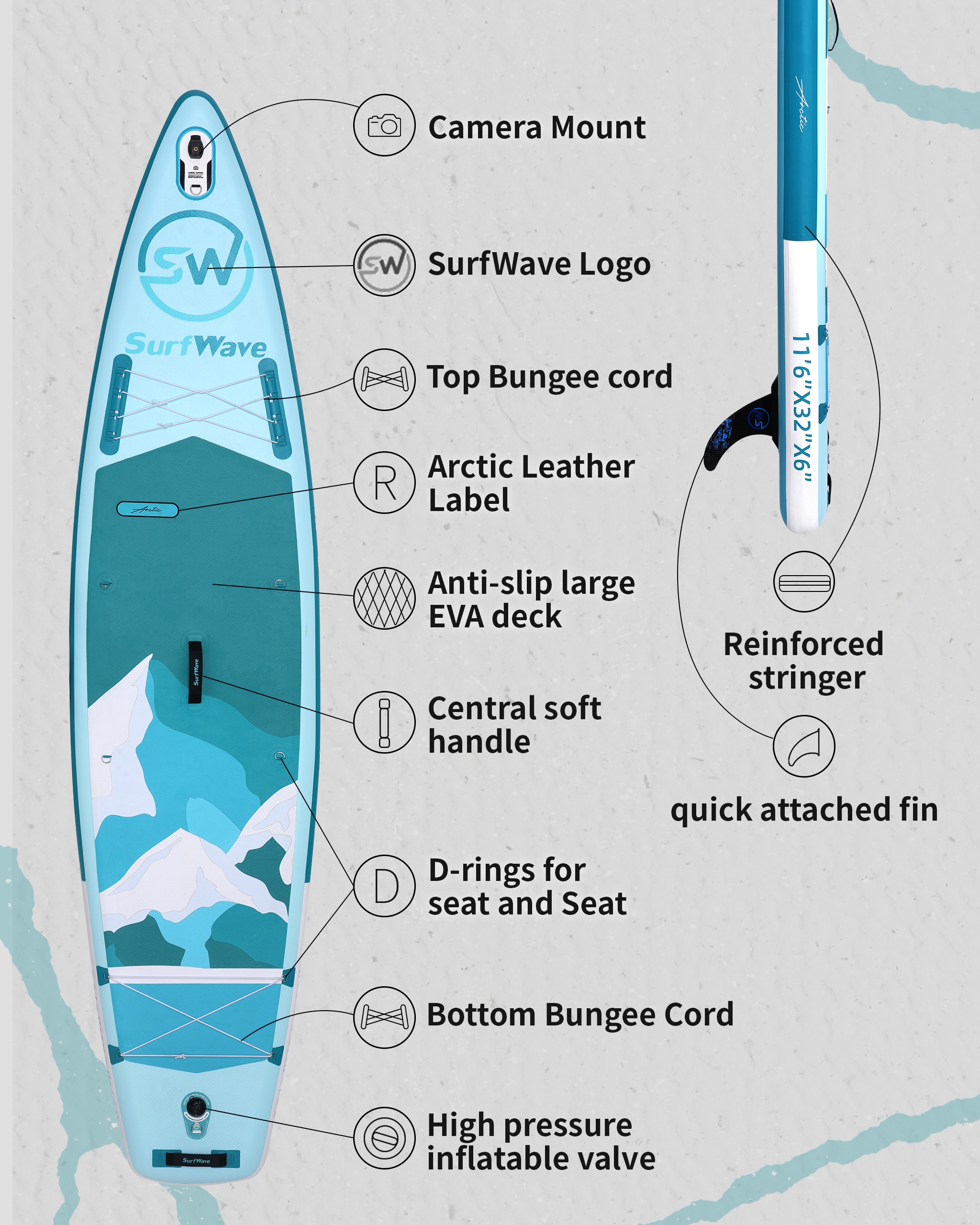 Flynama L-P183775 Stand-Up-Paddle-Boards - View #7