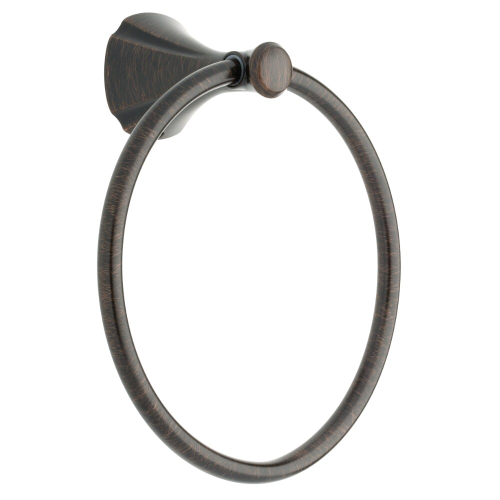 Delta Addison Venetian Bronze Wall Mount Towel Ring in the Towel Rings ...