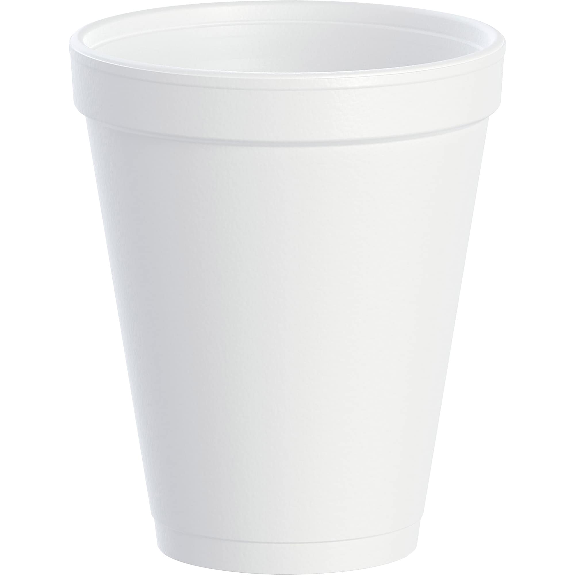 Dart DCC10J10CT 1000.0 -Count White EPS foam Disposable Cups