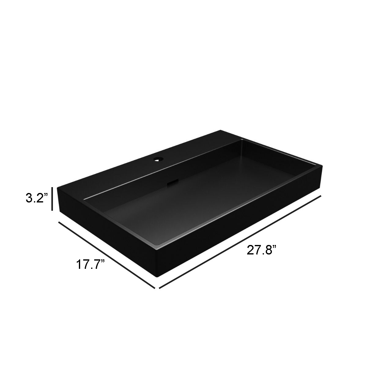 WS Bath Collections URBAN 70.01 BM Bath-Sink - View #5