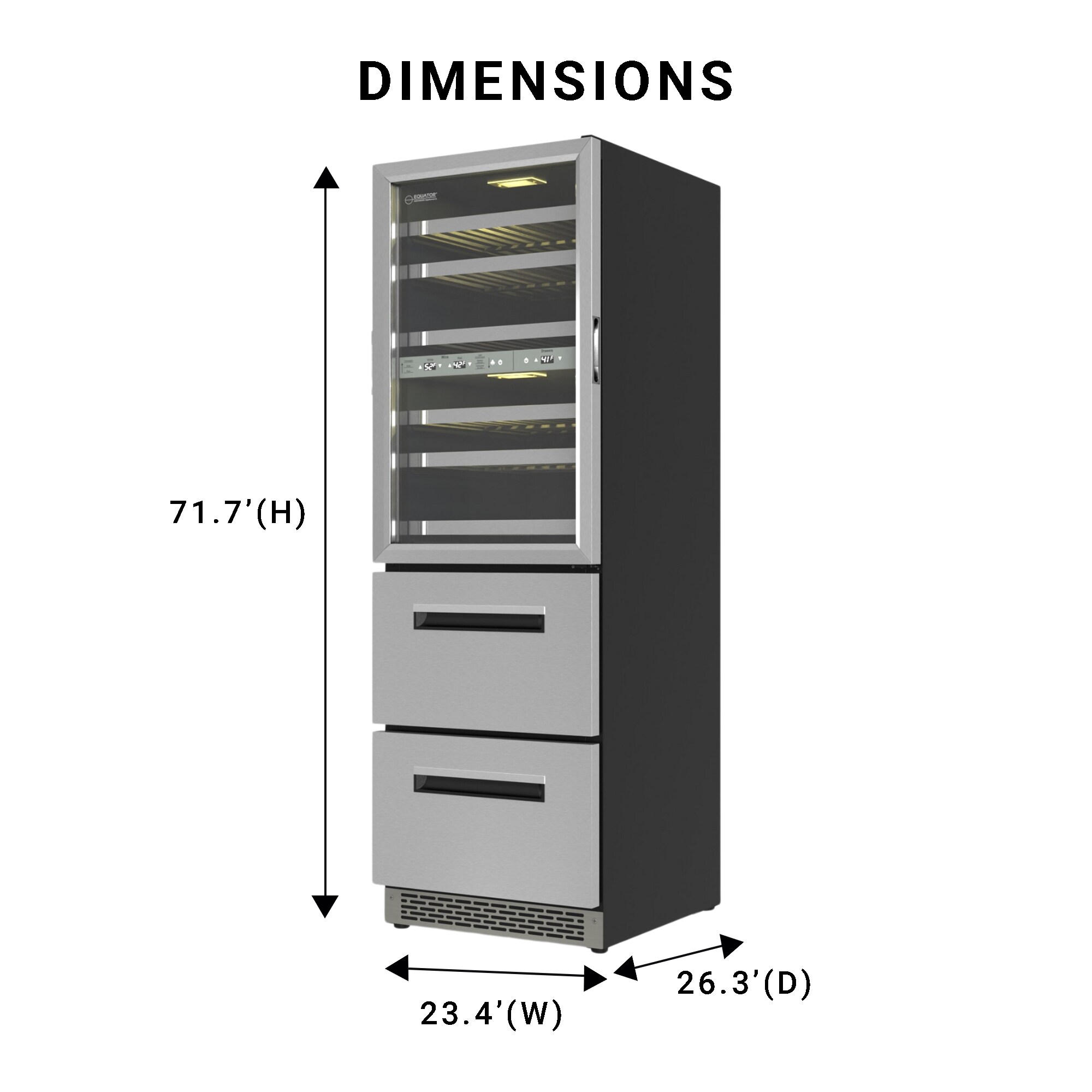 Equator Advanced Appliances WRD2 108 Wine-Chillers - View #2
