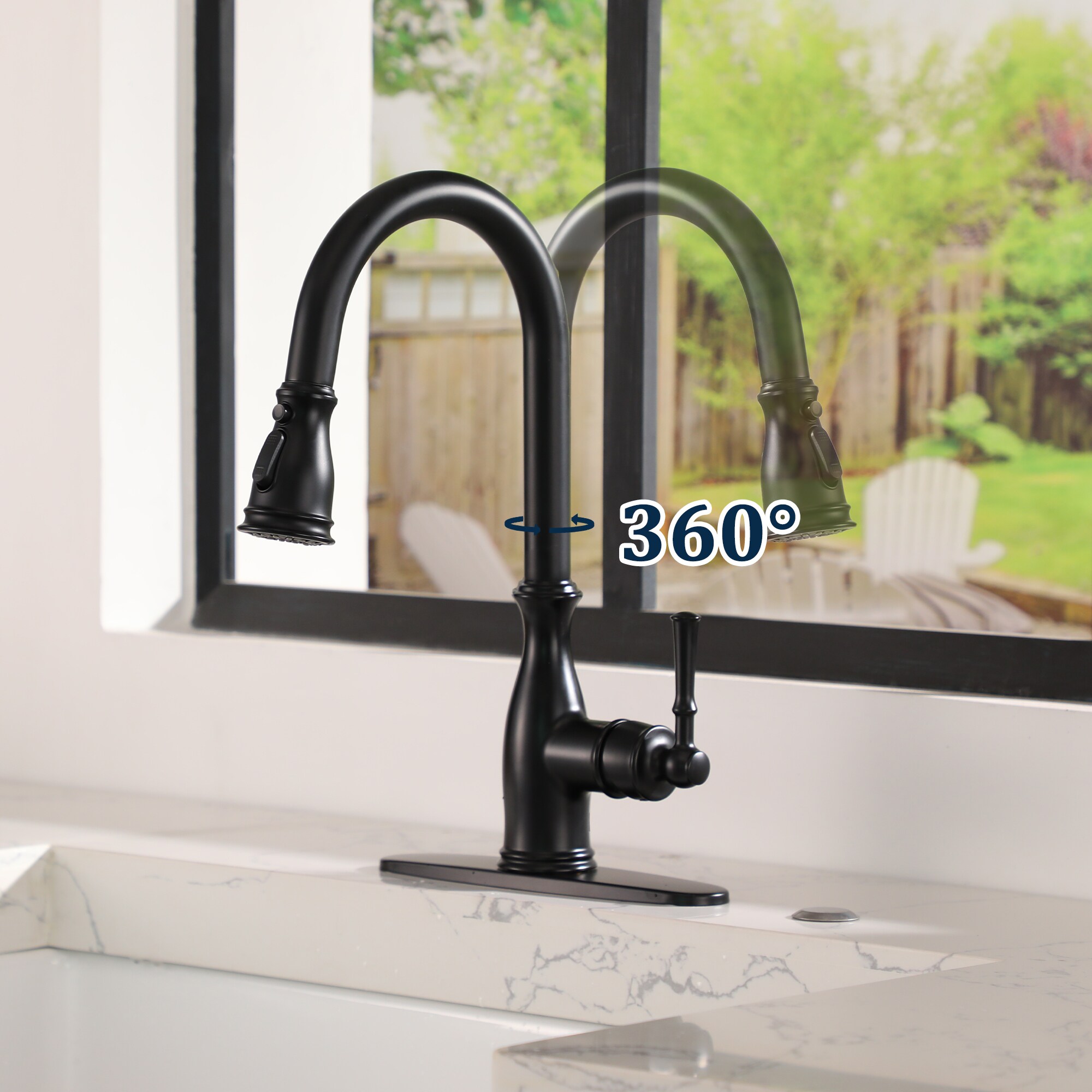 Clihome RB0717 Kitchen-Faucets - View #6