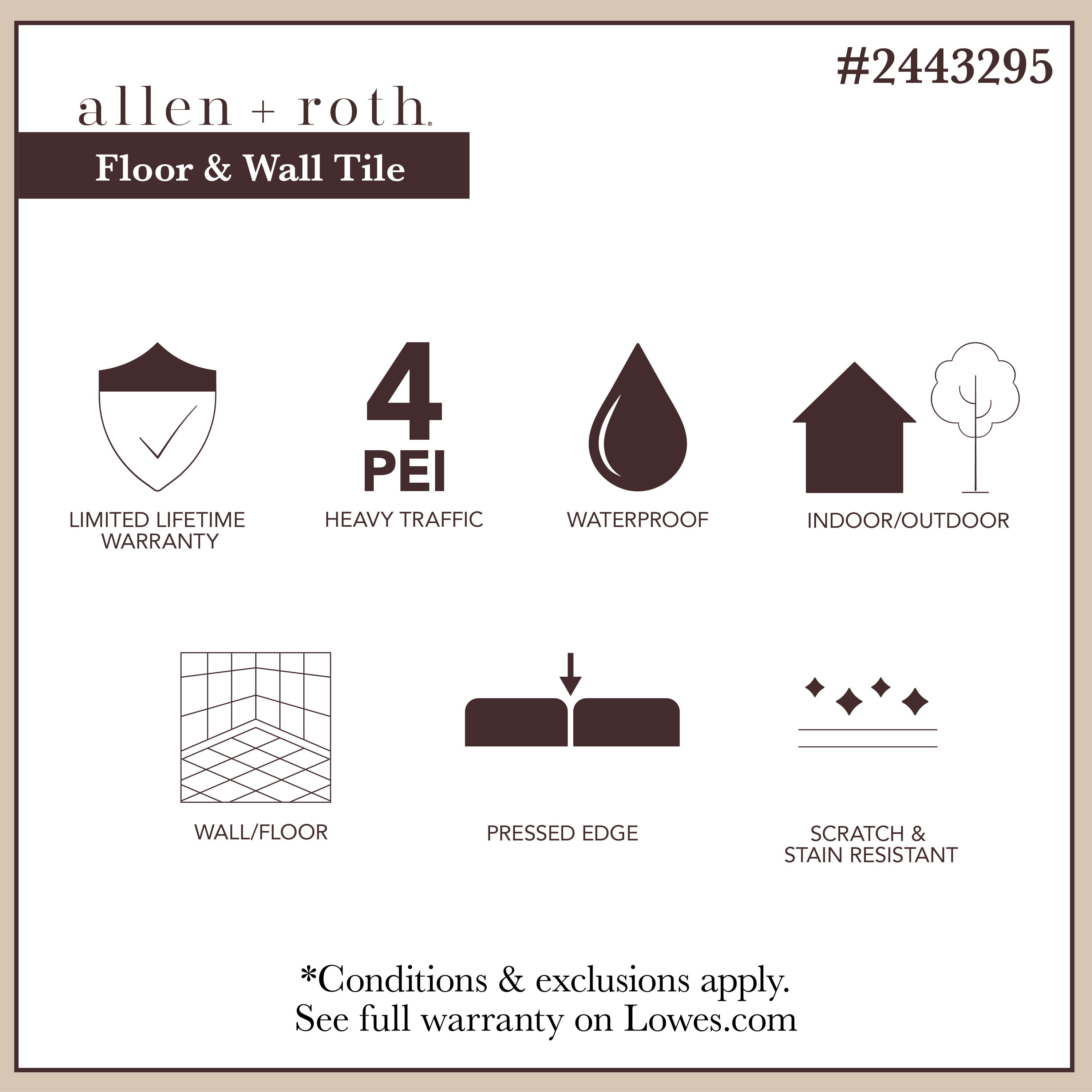 allen + roth 2443295 Ceramic-Tile - View #3