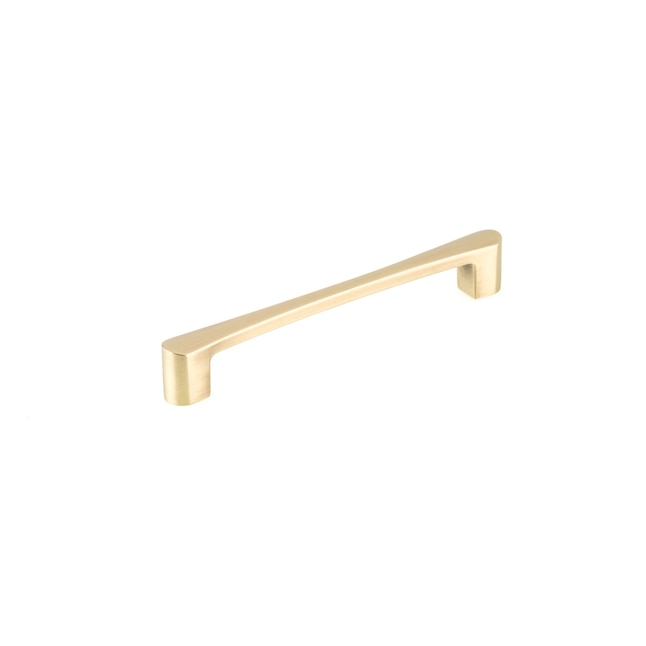 Gold Champagne Contemporary Cabinet Knobs and Pulls Satin Brass