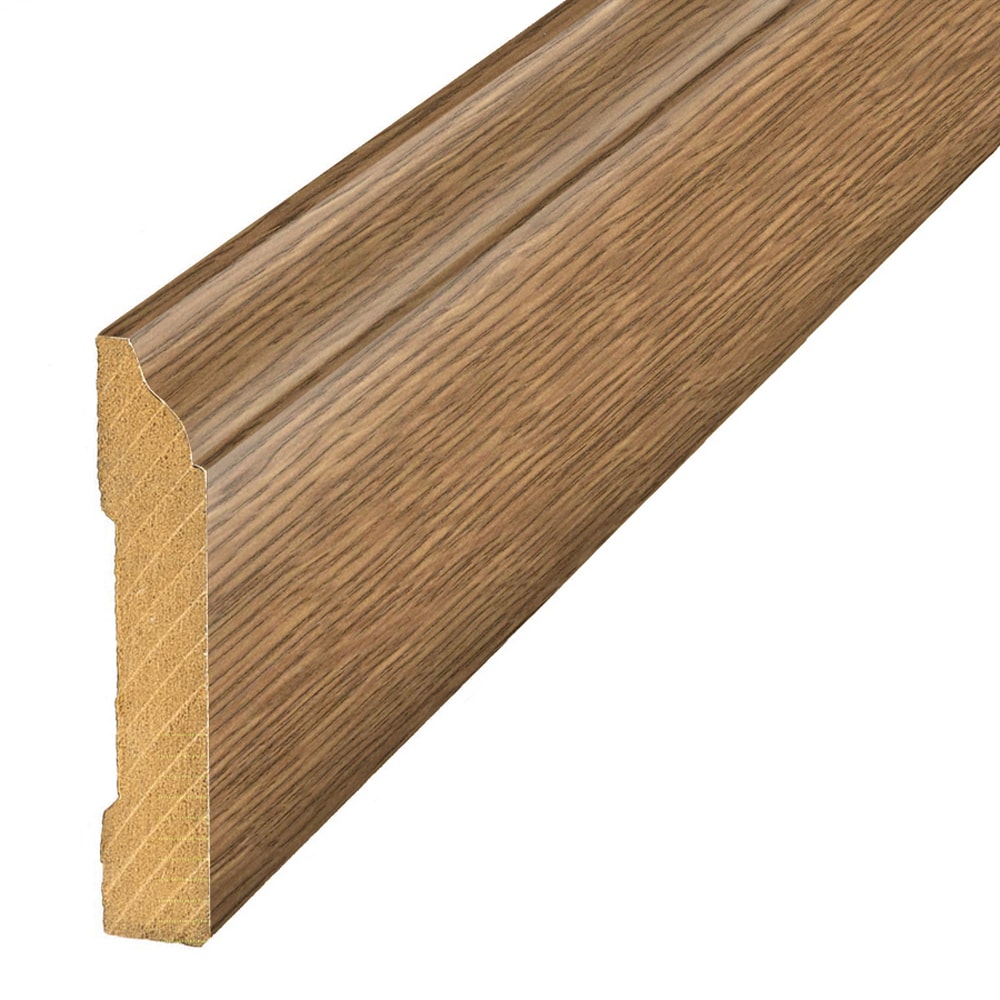 Project Source 303134 Grove 0.62-in T x 3.3-in W x 94.5-in L Laminate wood Wall base