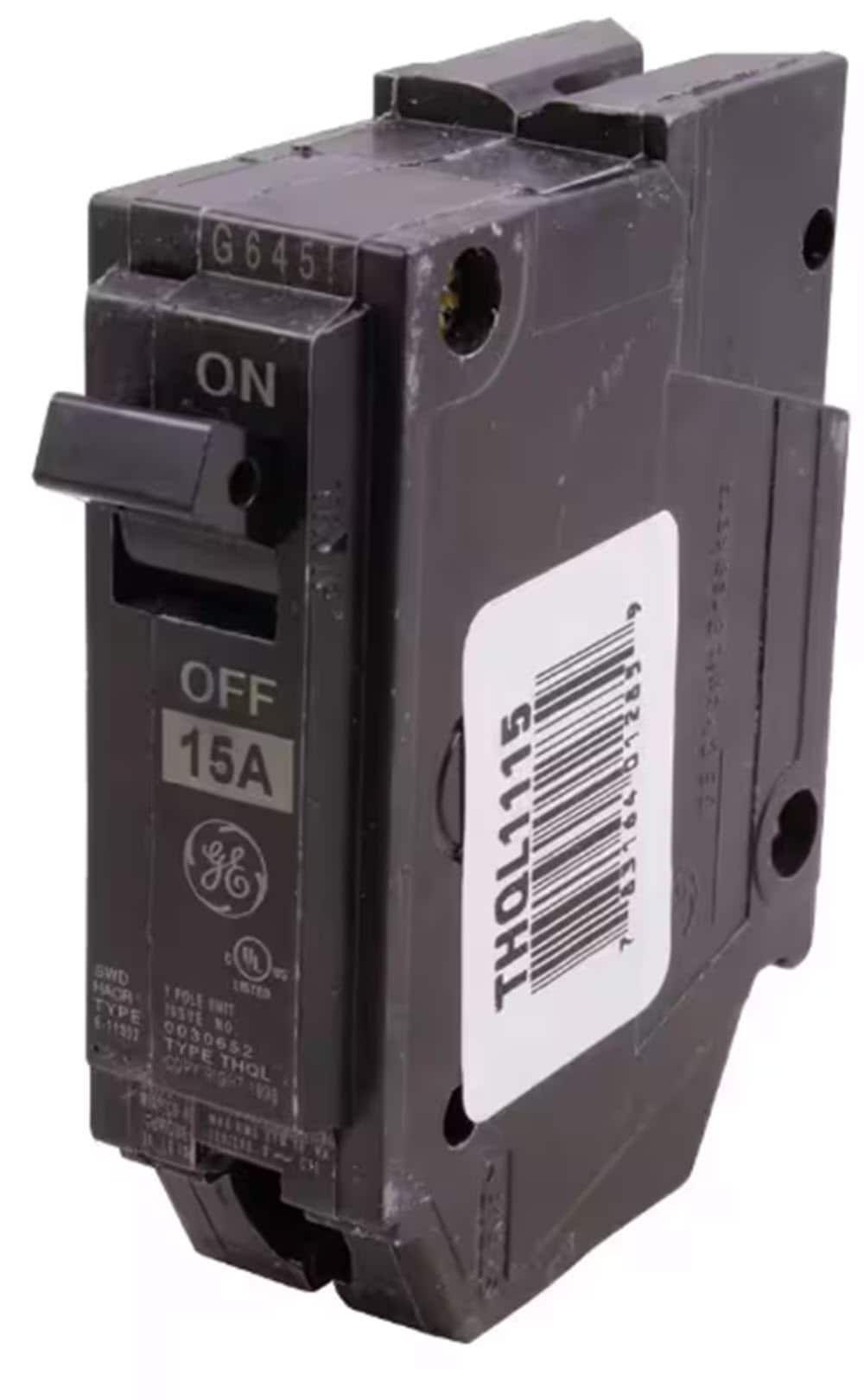 GE THQL1115 Circuit-Breakers - View #5