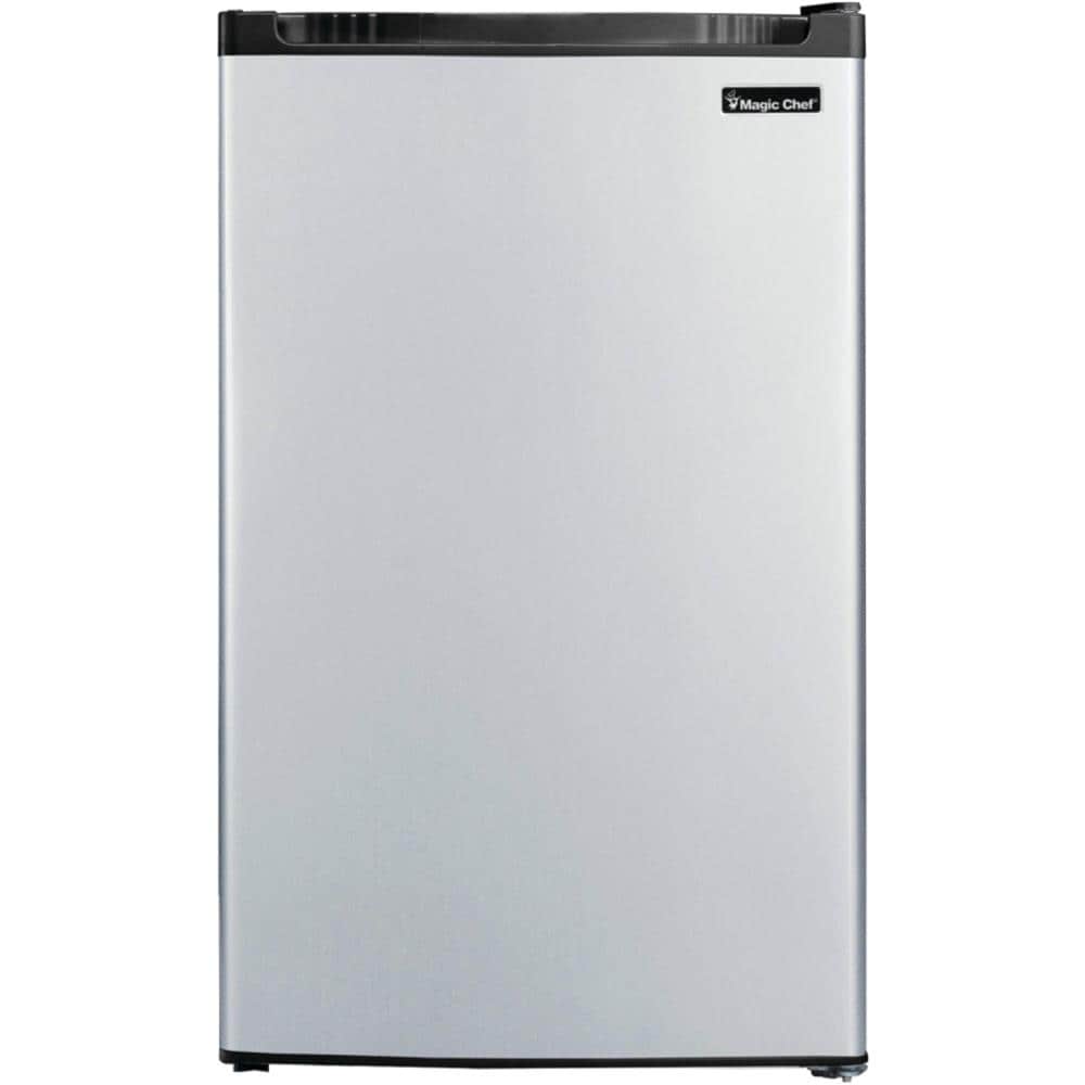 MAGIC CHEF Energy Star Mini All-Refrigerator - Stainless Steel