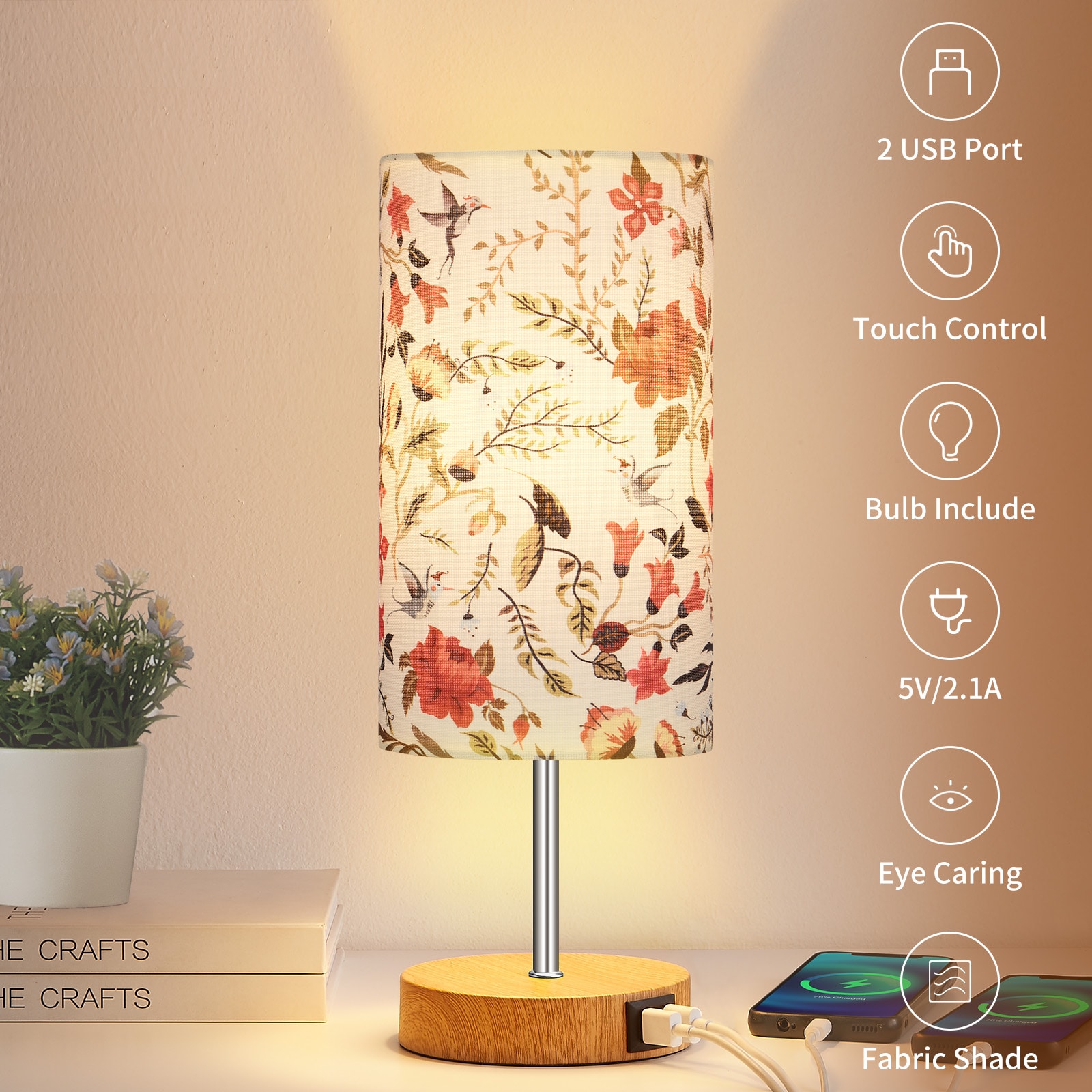 UrFurnishings TD-211 Table-Lamps - View #12