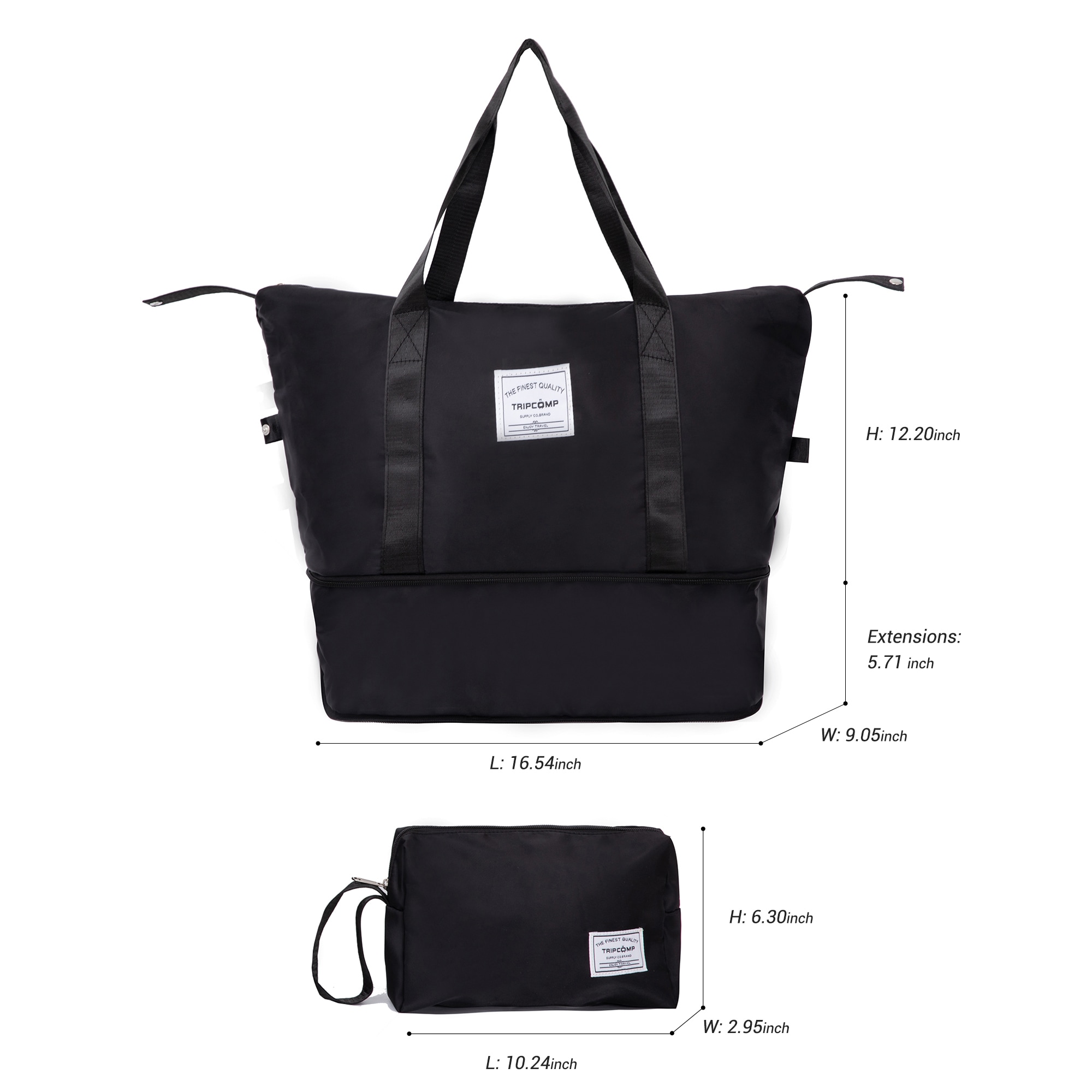SINOFURN SYD9400014BK Luggage-And-Luggage-Sets - View #3
