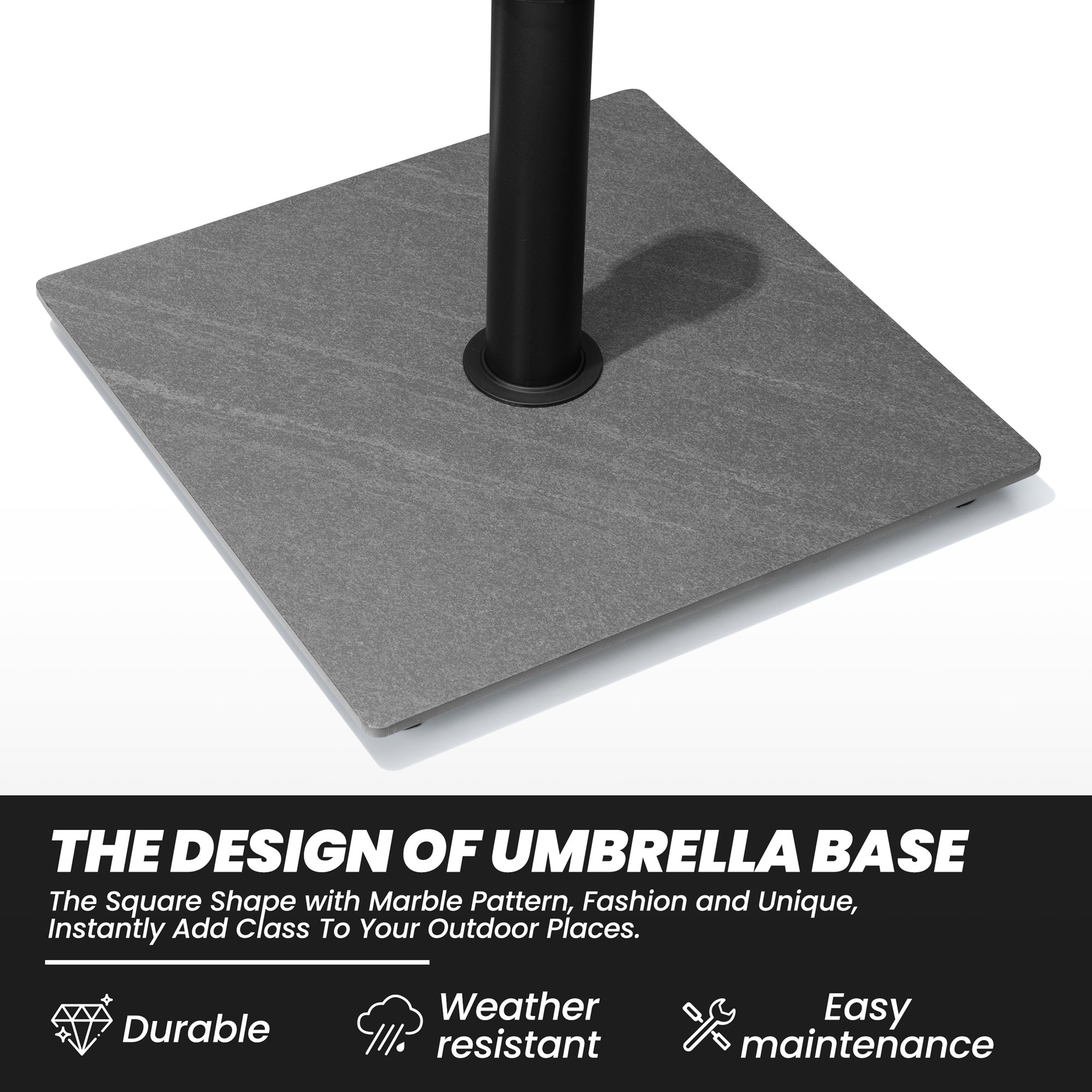 Crestlive Products CL-UB030GRY Umbrella-Bases - View #5
