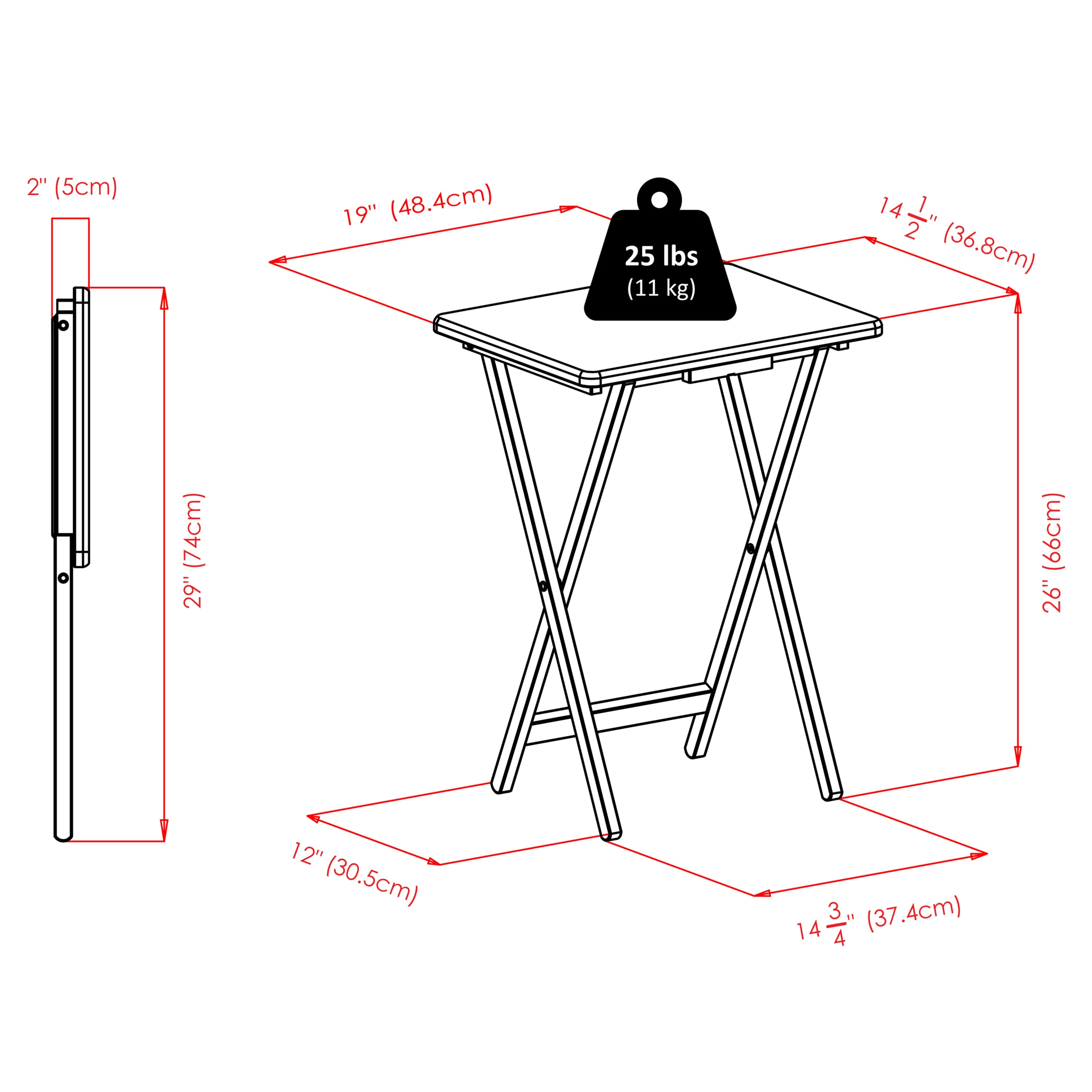 Winsome Wood 42820 Folding-Tables - View #11