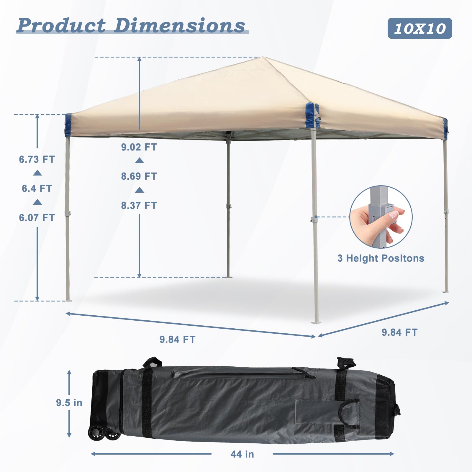 Aoodor A152-PLNDR Canopies-Sl - View #2
