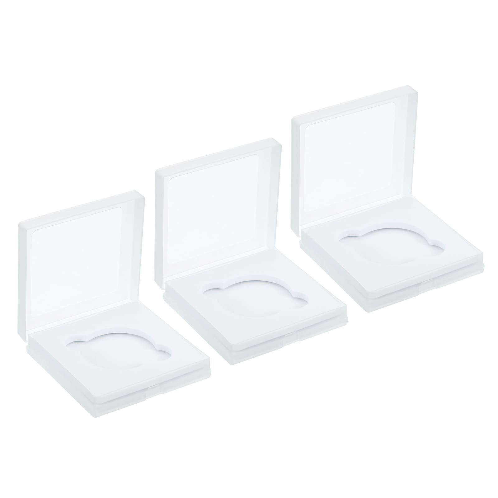 PATIKIL 49mm Lens Filter Case 3pcs Camera Filter Case Portable Lens Filter Box Water Resistant Dustproof Plastic for Photography Filter Storage #S26050601UX3719