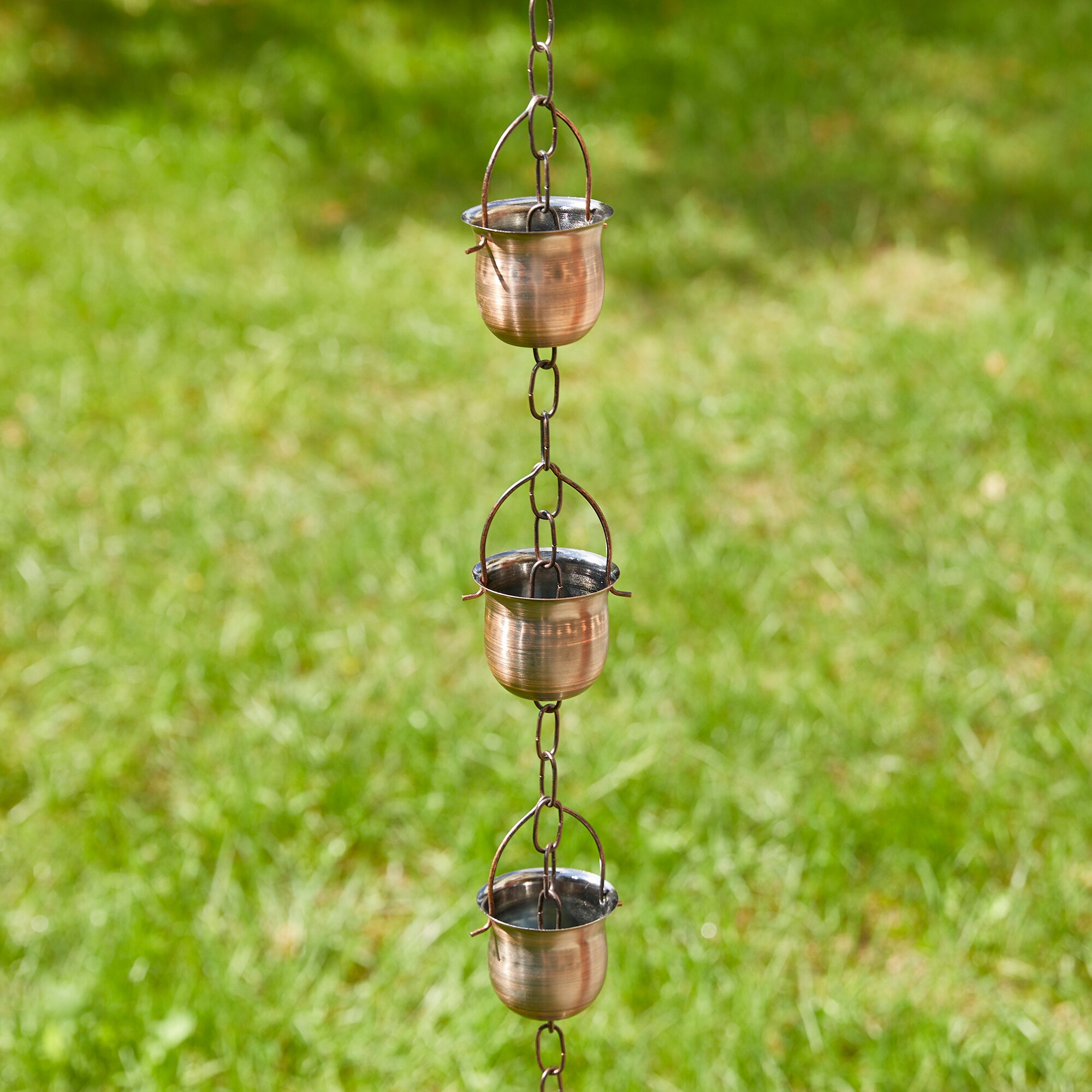 Glitzhome 2037800005 Rain-Chains - View #3