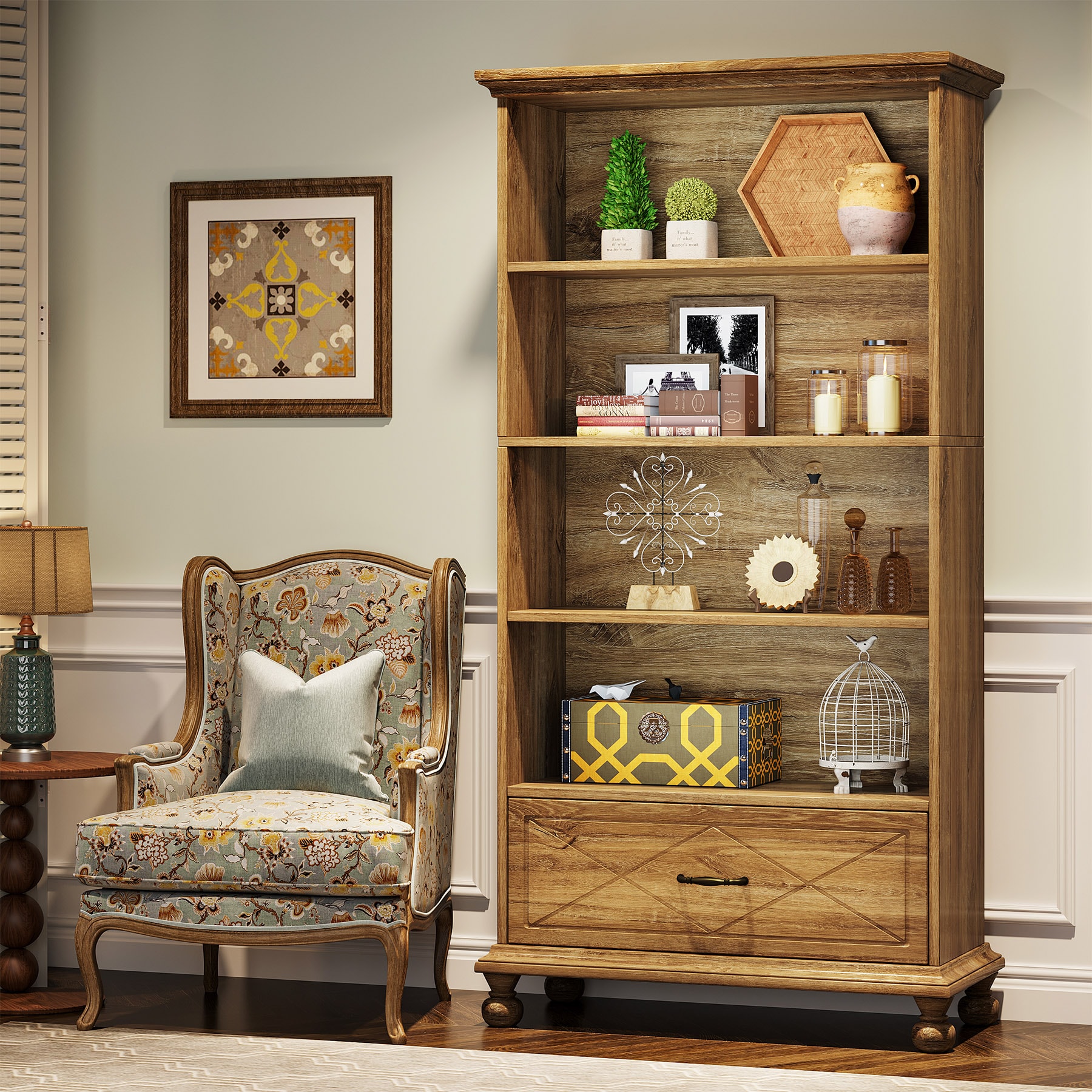 Tribesigns HOGA-NY147 bookcases - View #4