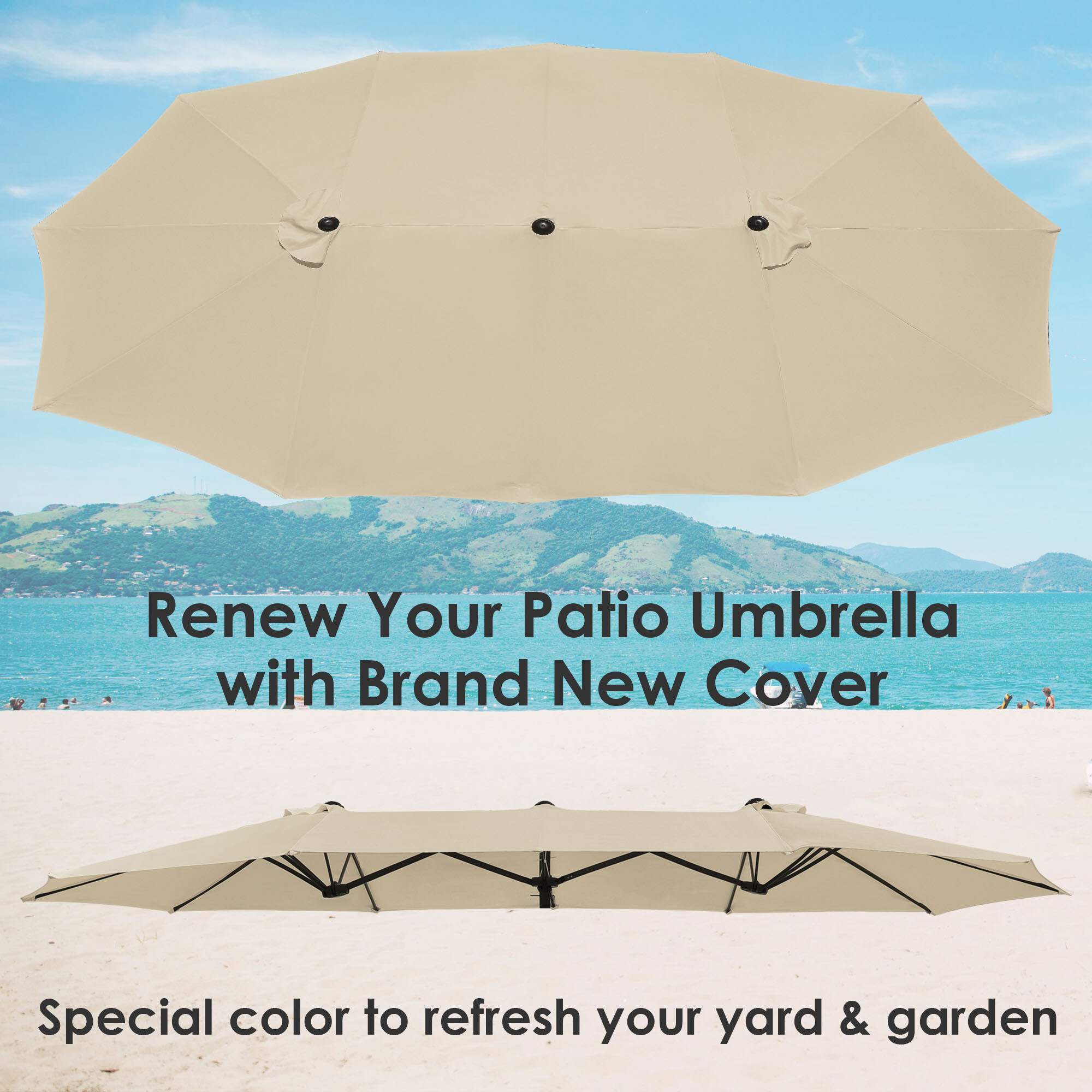 Yescom 07UMC012-14D-01-LO Umbrellas-2 - View #2