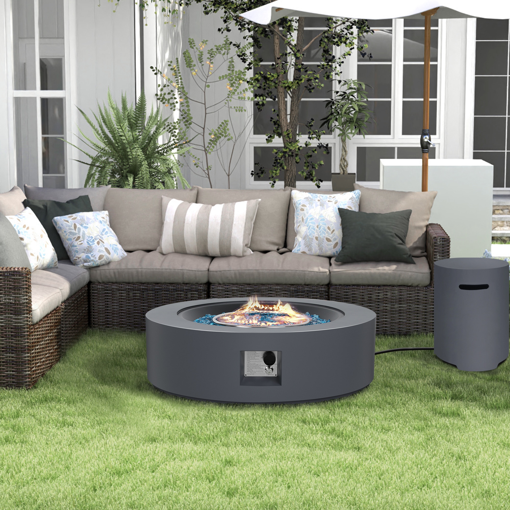 UPHA LS-56MGO-BROWN Outdoor-Gas-Firepits - View #6
