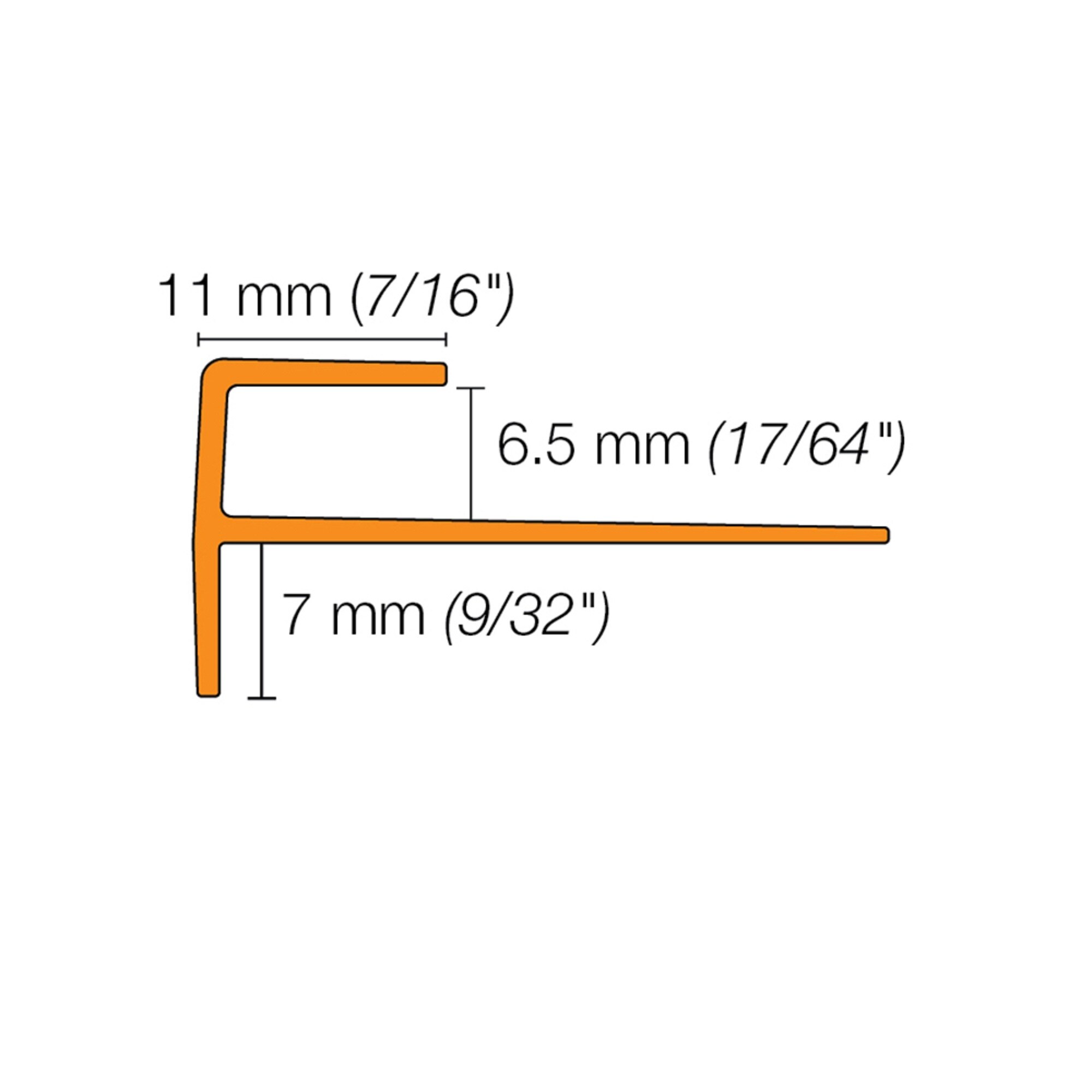 Schluter Systems VPSTL65ABGB Stair-Nosing - View #4