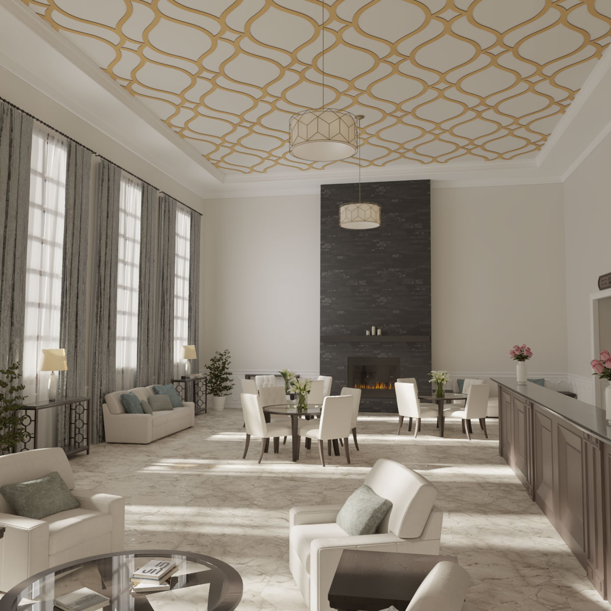 Ekena Millwork CELW63X95X0375VILMF Wall-Panels - View #8