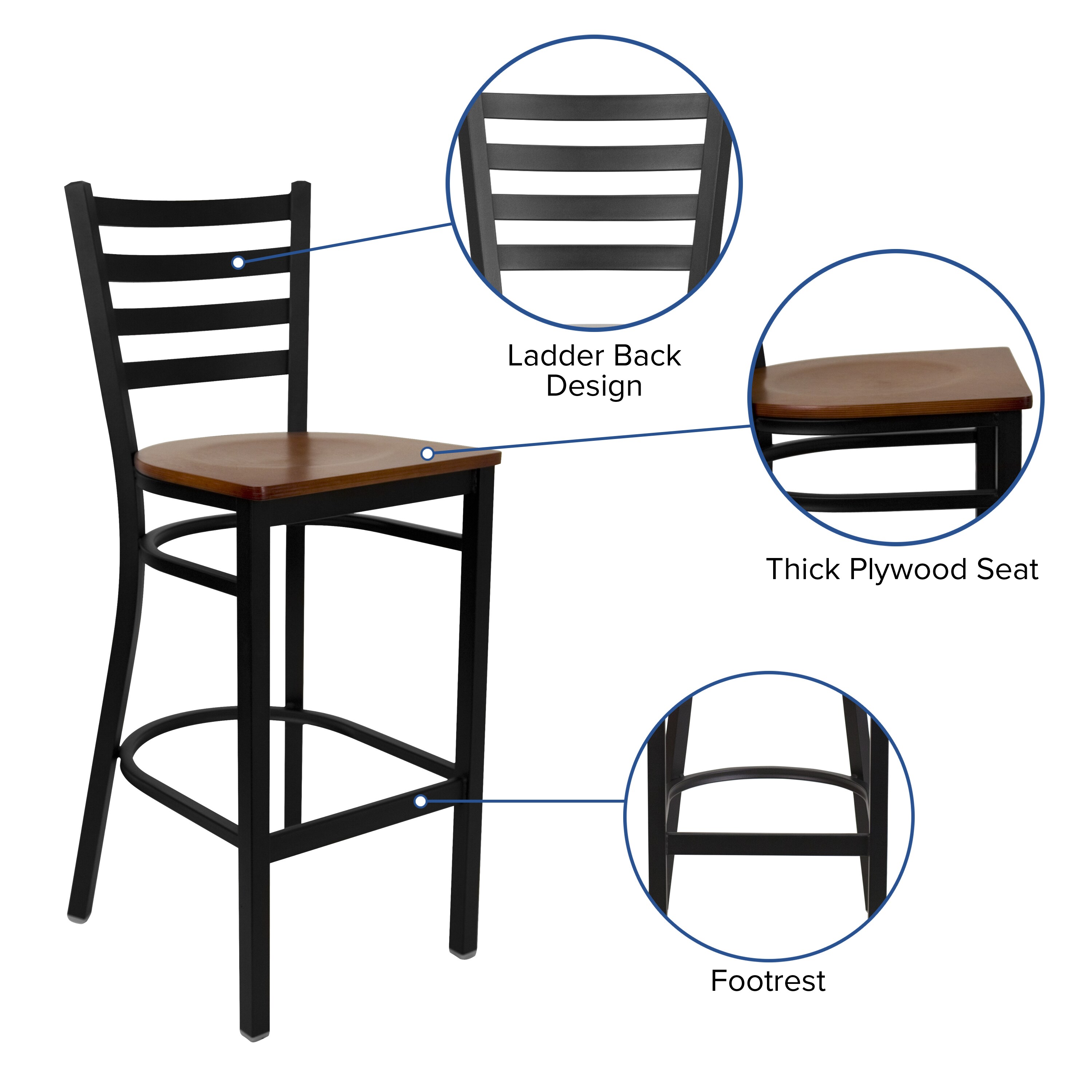 Flash Furniture 812581016864 stools - View #3