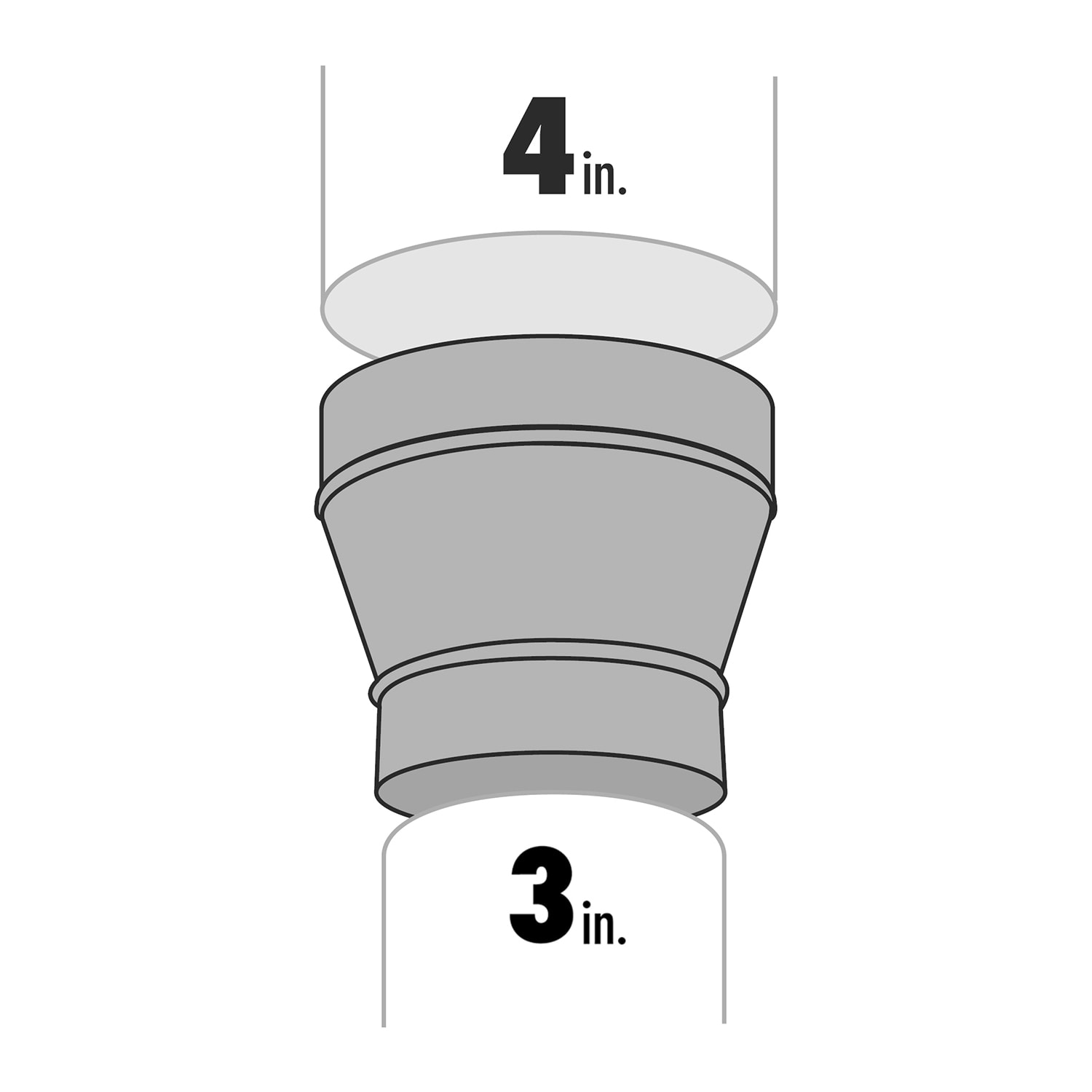 IMPERIAL GVL0281-A Duct-Boots - View #5
