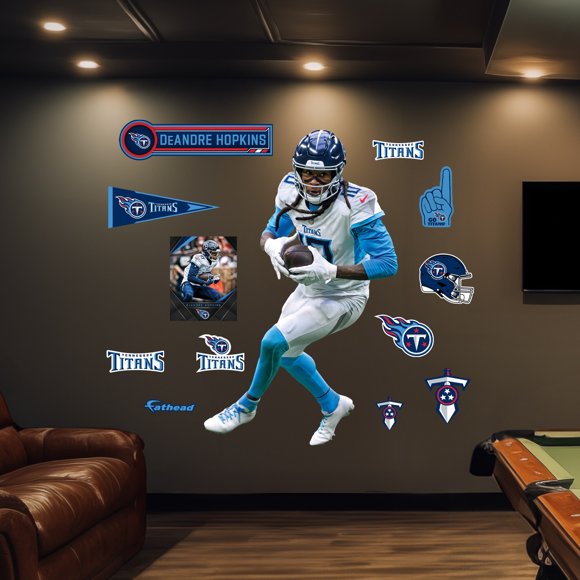 Fathead 1900-04434-001 32-Inches W x 50-Inches H Self-adhesive Multiple colors/finishes Sports Wall Decal