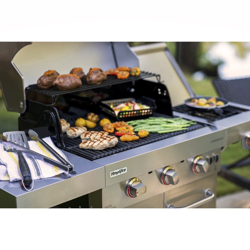 Char Broil Commercial Series Stainless Steel 3 Burner Liquid