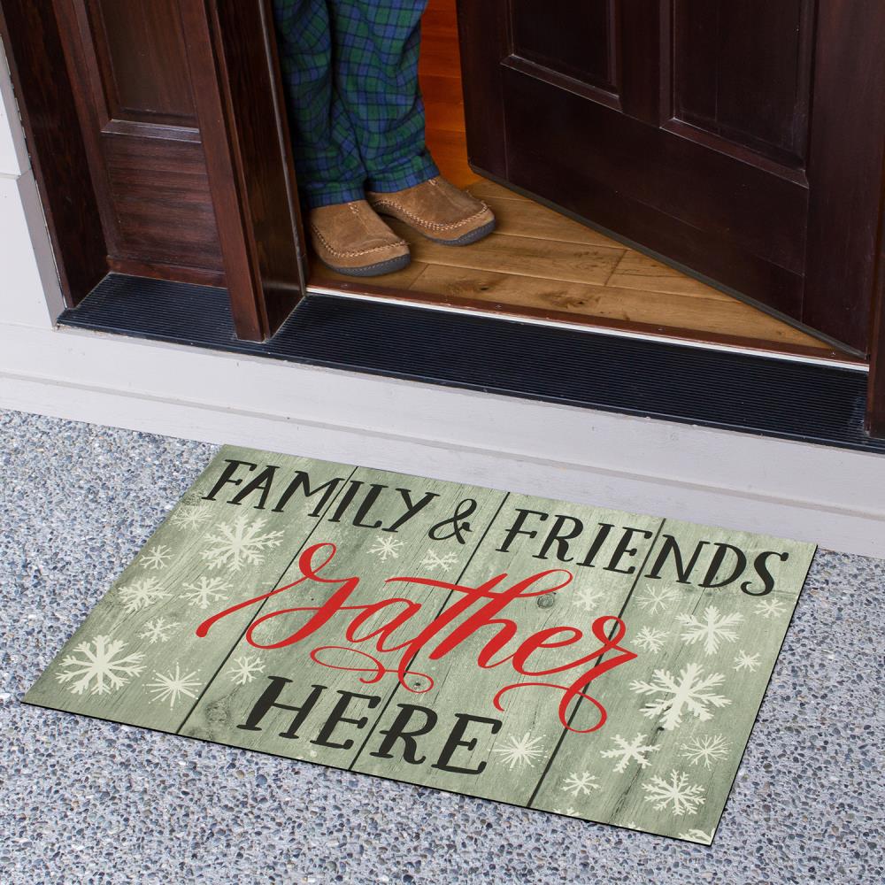 Mohawk Home RG607-18433-18X27 0.15-in Snowflake Mat