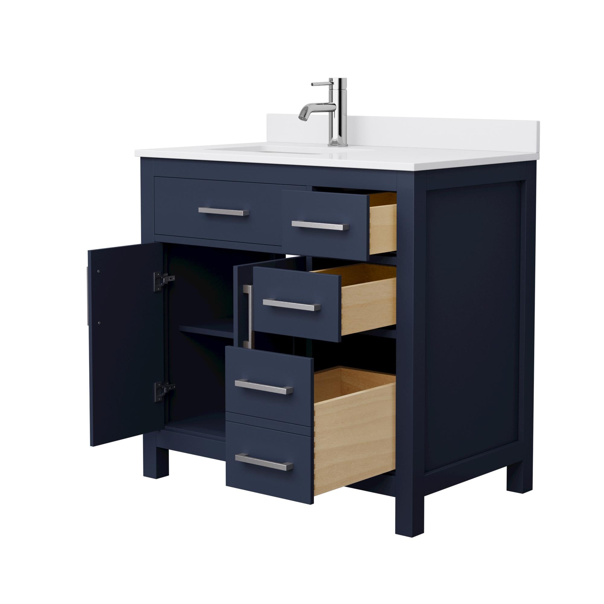 Wyndham Collection WCG242436SBNWCUNSMXX Bath-Vanity-Combo - View #3