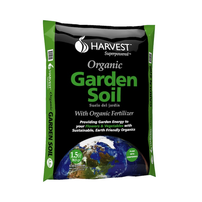 Harvest 1 5 Cu Ft Organic Garden Soil, Organic Garden Soil