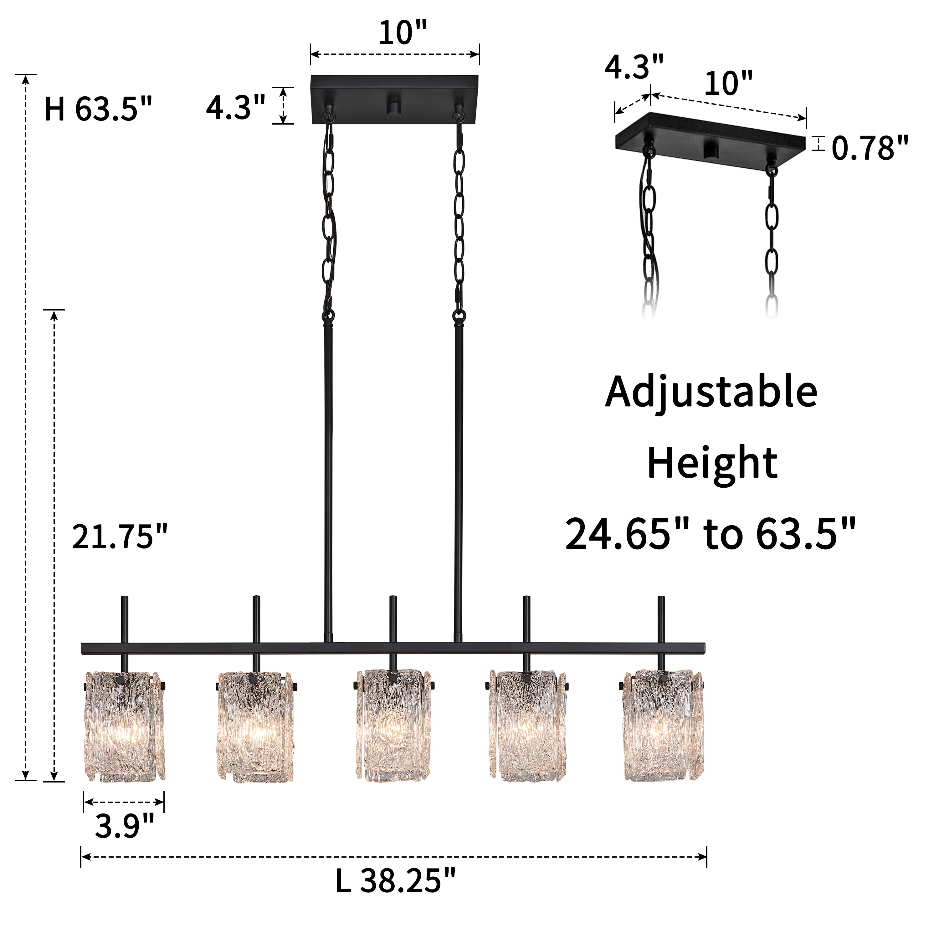 KAWOTI 21319 Pendant-Lights - View #6