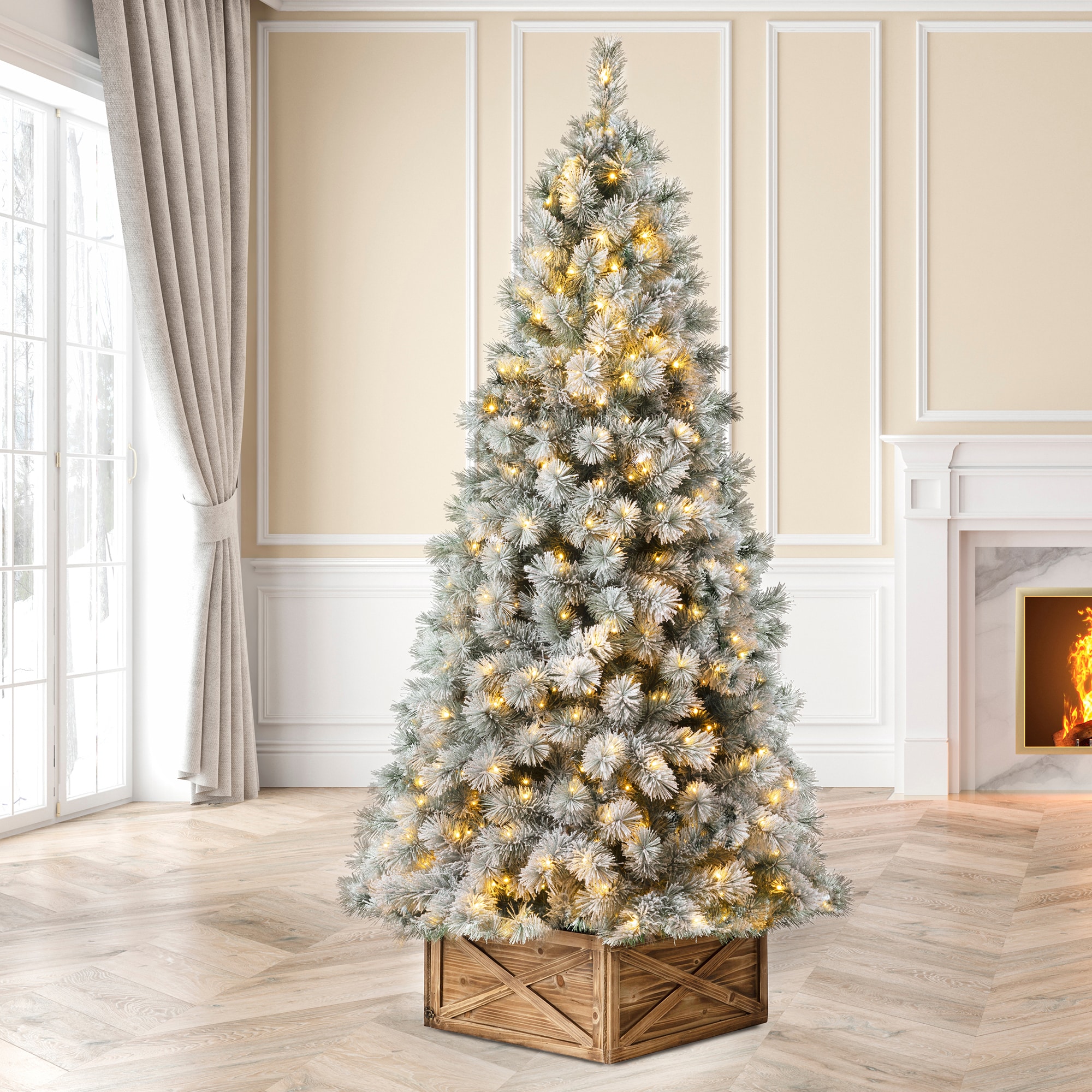 Glitzhome GH2014600017 Artificial-Christmas-Trees - View #6