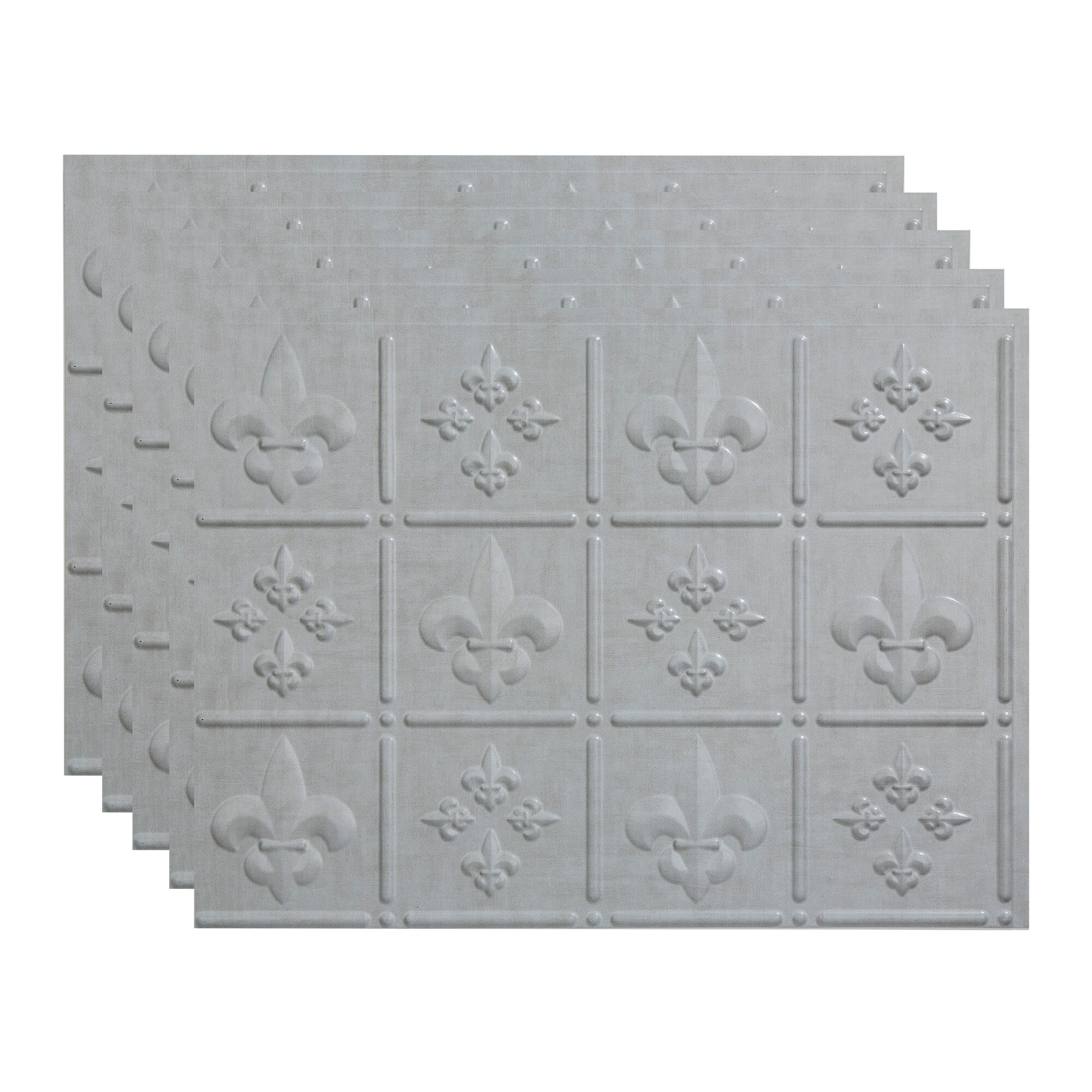 Fasade PB6643 Cashmere 18-in x 24-in Multi-finish PVC Wall Tile ( 15.0-sq ft Carton )