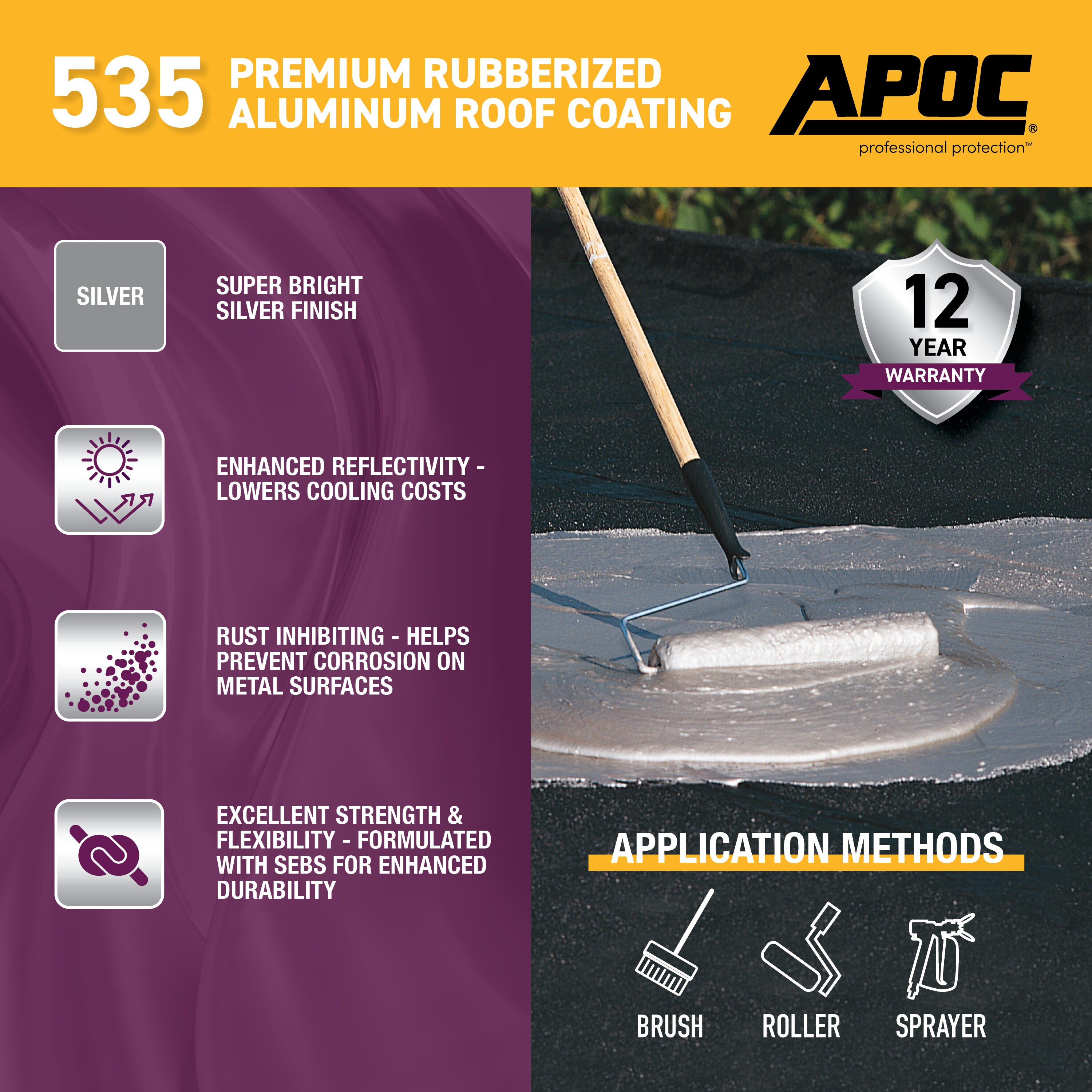 APOC AP-5355 Reflective-Roof-Coatings - View #4
