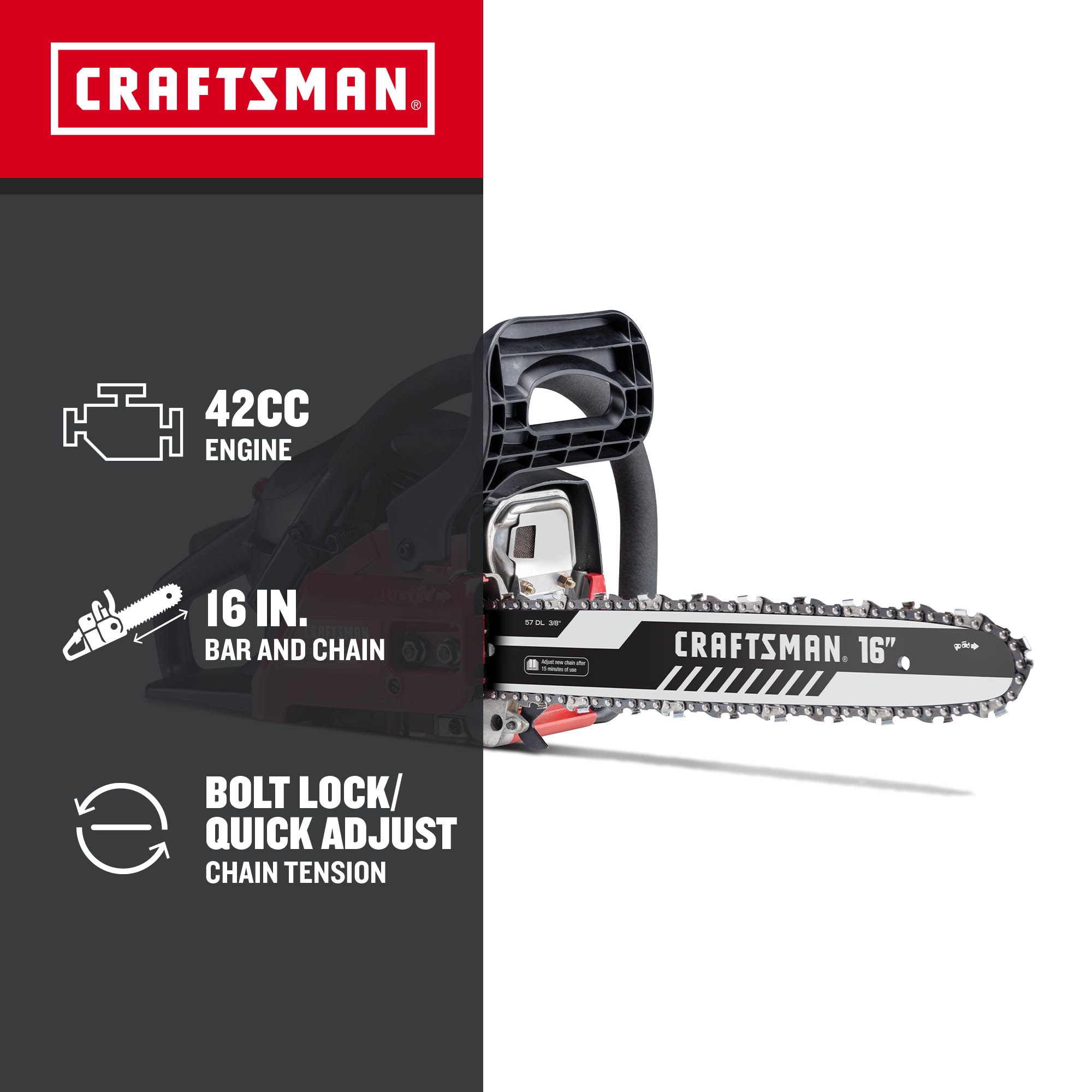 CRAFTSMAN CMXGSAMNN4216 Cordless-Chainsaw - View #2
