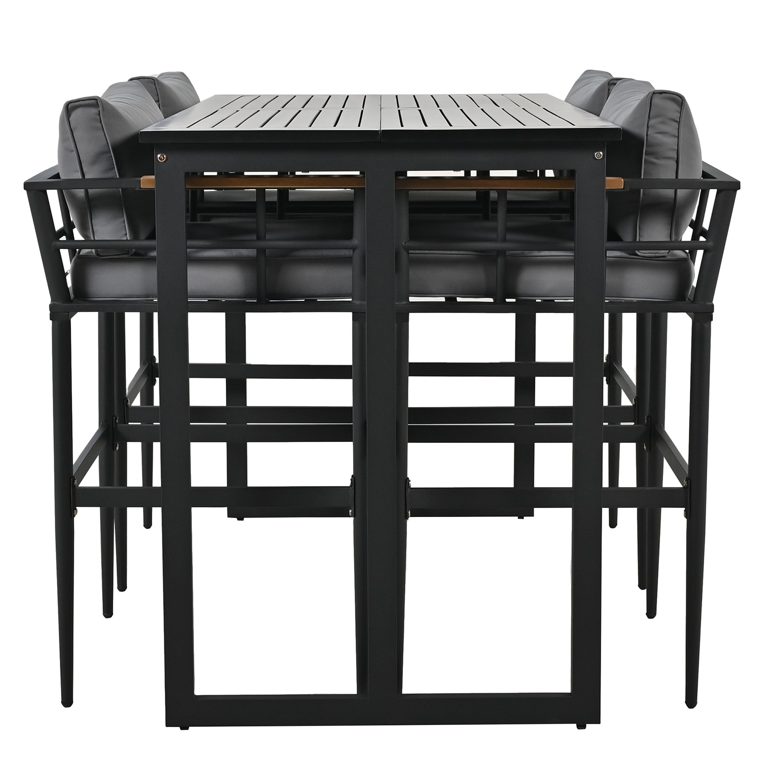 SINOFURN SYA020120GY Patio-Dining-Sets - View #7