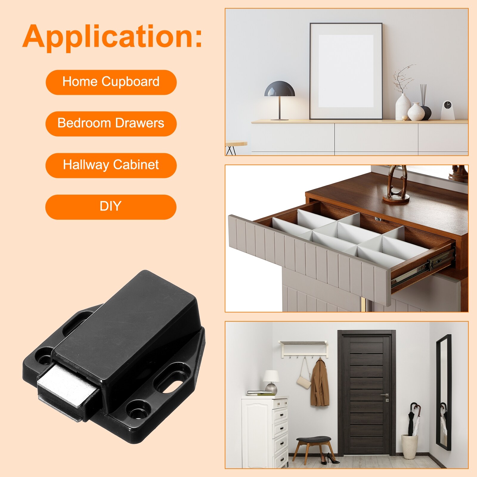 Unique Bargains S25093001UX9565 Cabinet-Hardware-Acessories - View #6