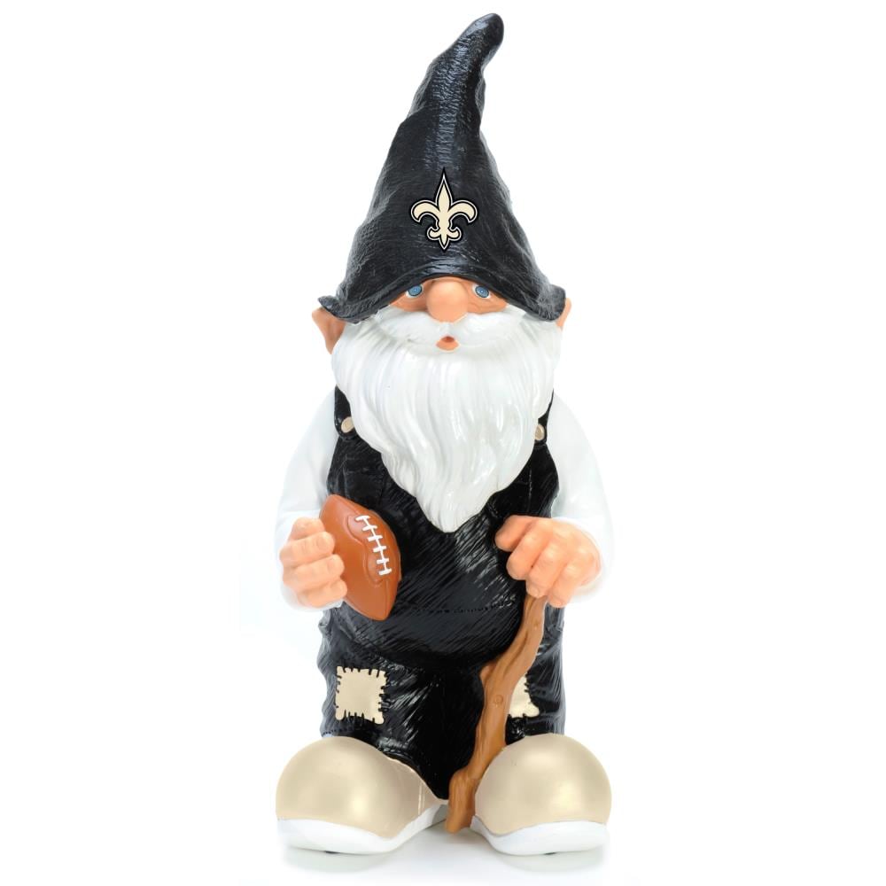 FOCO New Orleans Saints 11-in H x 4-in W Garden Statue in the