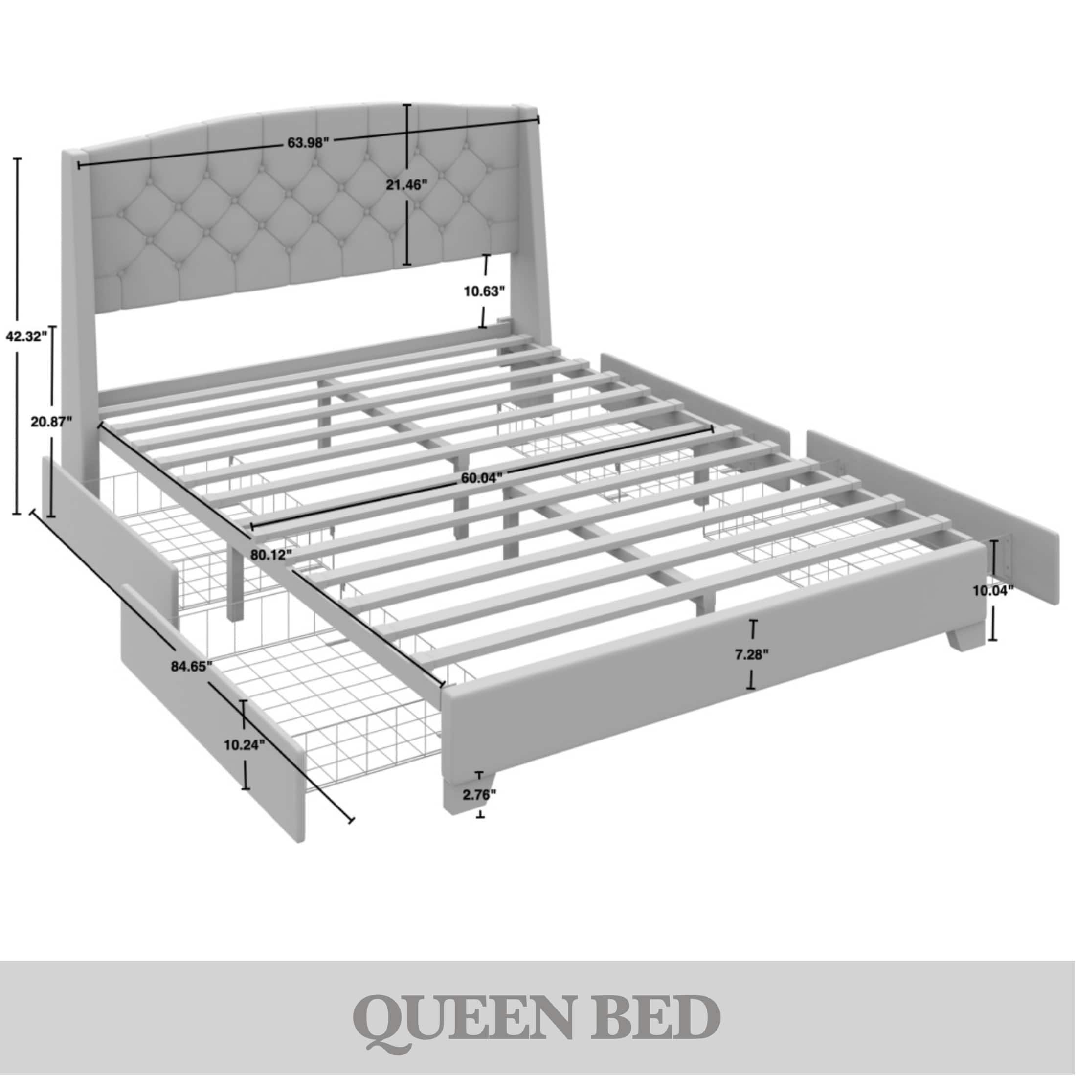 CasePiece C8531QPLS-LGY-VV beds - View #10