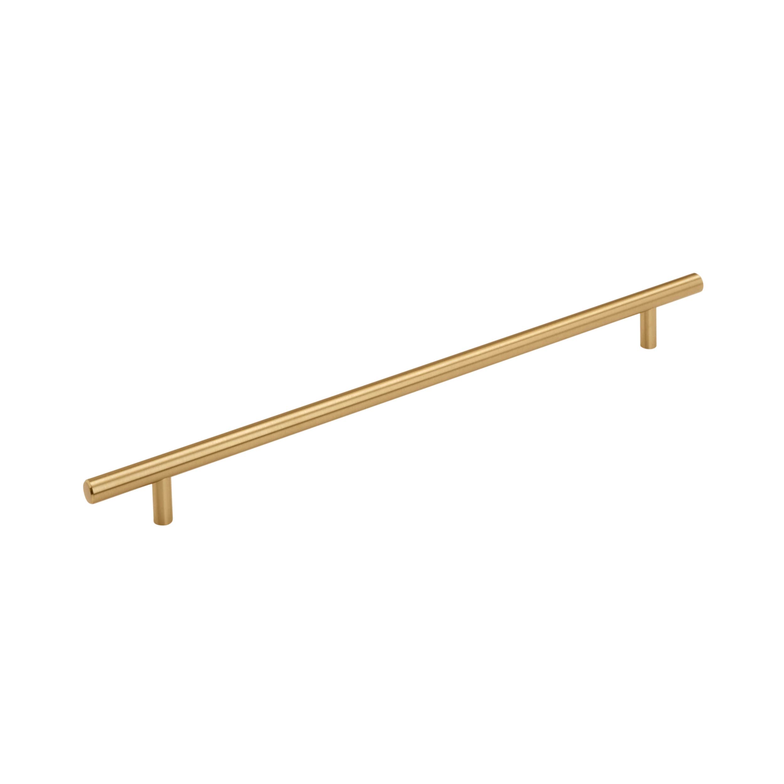 Amerock BP19014CZ Bar Pulls 12-5/8-in , 320mm Center to Center Champagne Bronze Cylindrical Bar