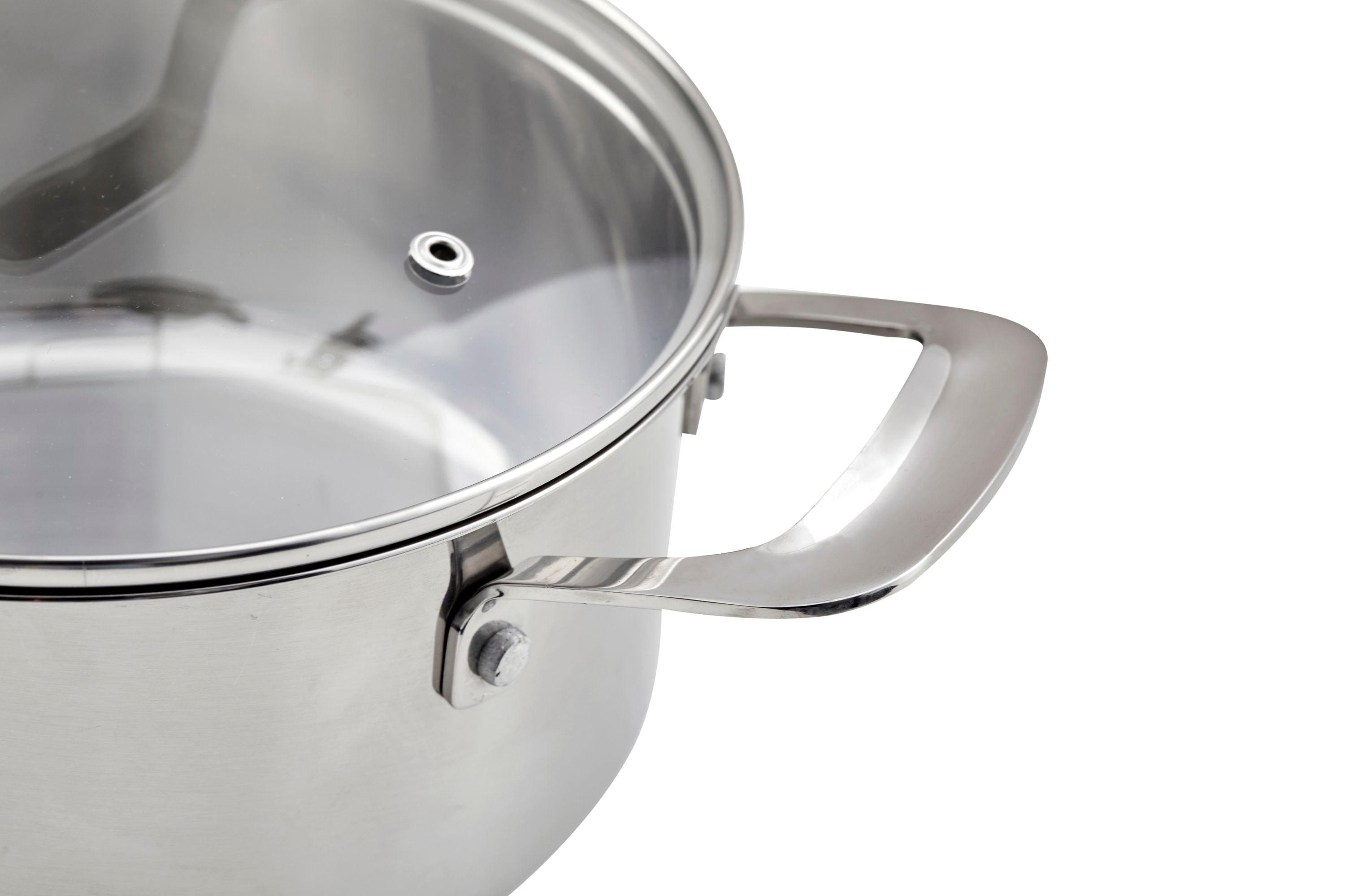 Davyline Cookware 3-Layer Base 3-Quart Stainless Steel Steamer Pot Basket(s)  Included in the Cooking Pots department at