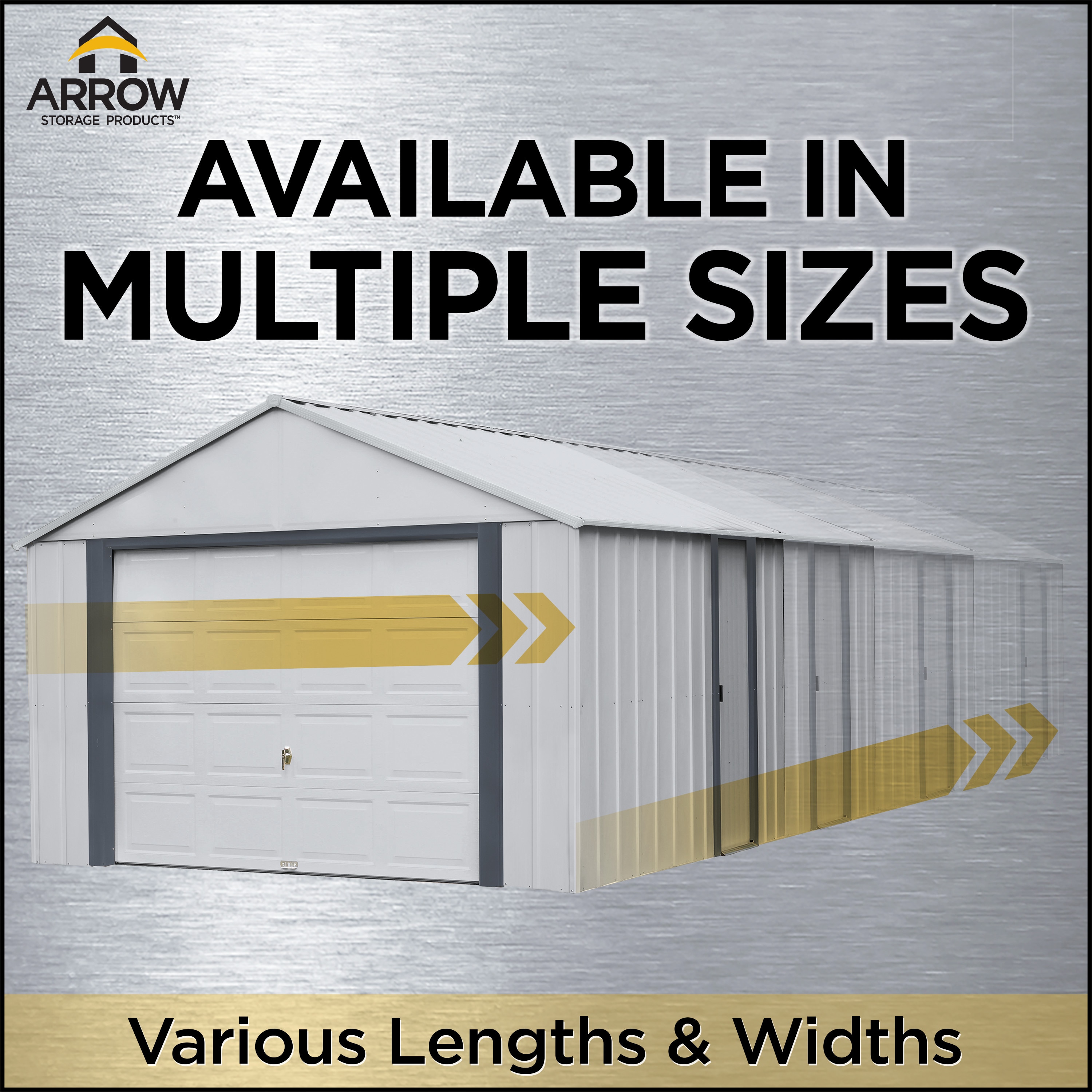 Arrow BGR1421FG Metal-Storage-Buildings-Sheds - View #6
