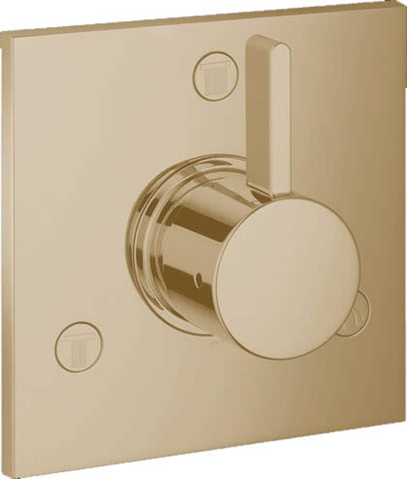 Hansgrohe 04880140 Ecostat Brushed Bronze 6.1-Inches Universal Bathtub/Shower Diverter