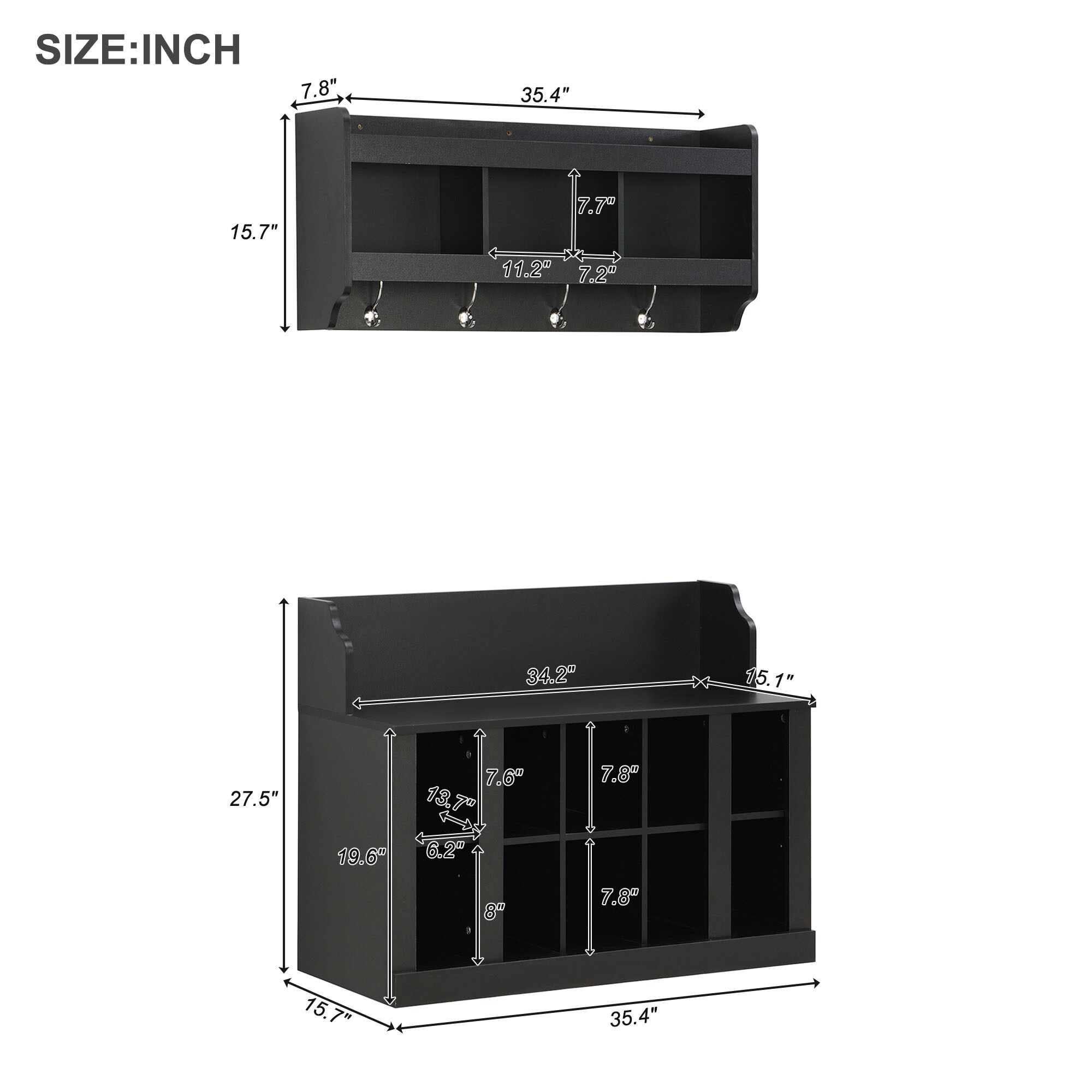 ModernLuxe L3P-WF313576AAB Shoe-Racks - View #6