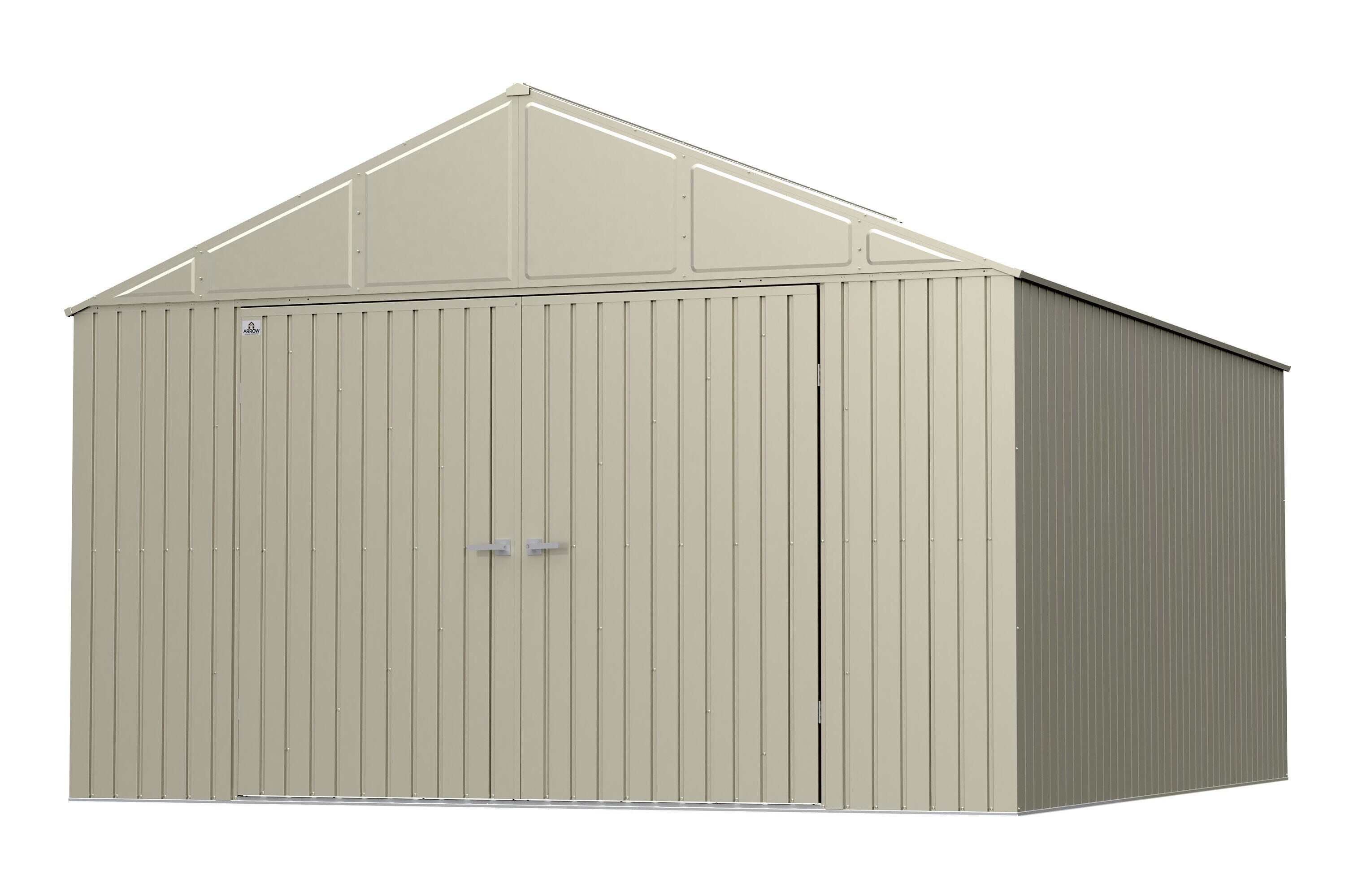 Arrow 4-ft X 7-ft Yardsaver Galvanized Steel Storage Shed In The Metal ...