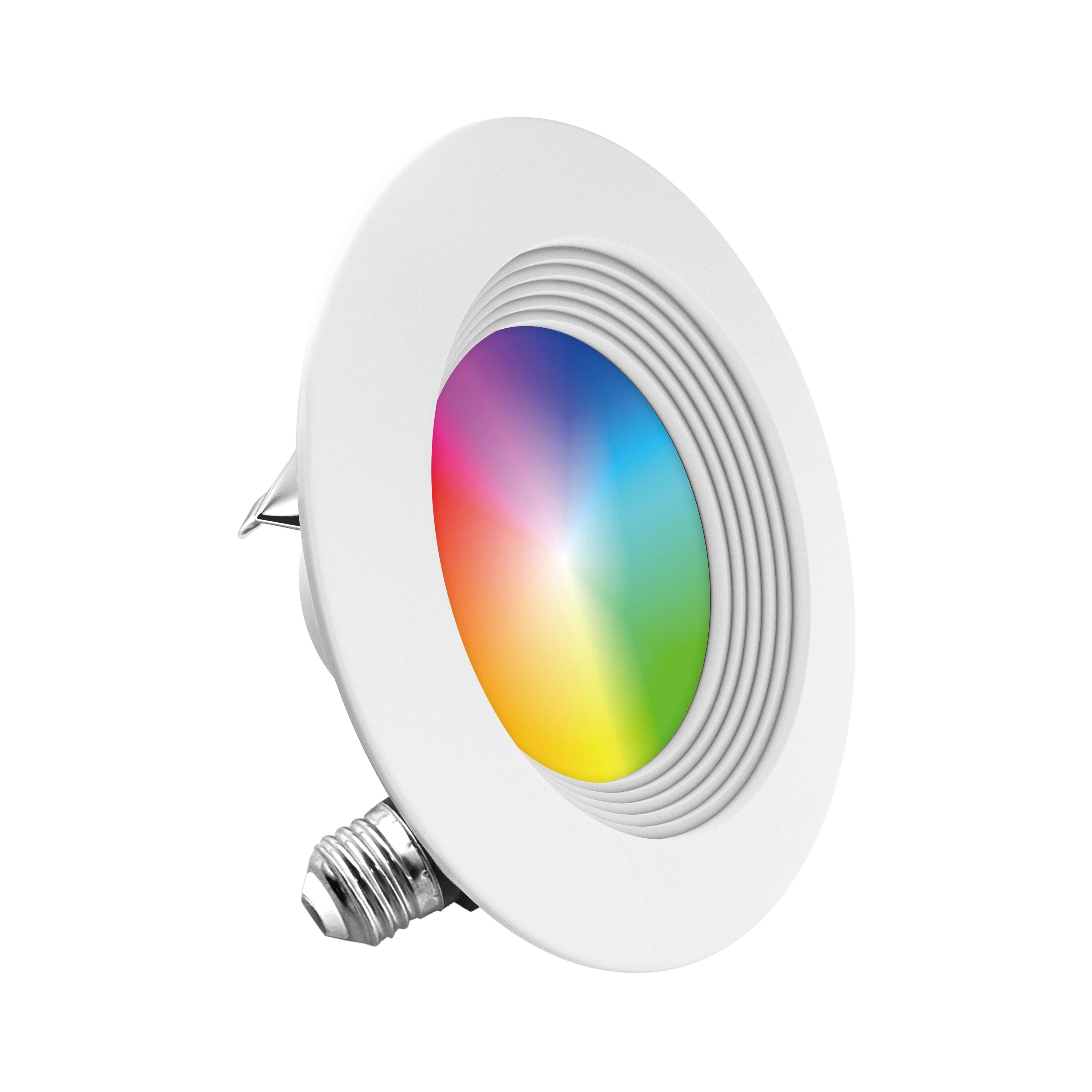 Infibrite IB-003-1-9W-HL Definitive Series 4-in LED Remodel or new construction White Airtight IC Baffle Recessed Light Kit