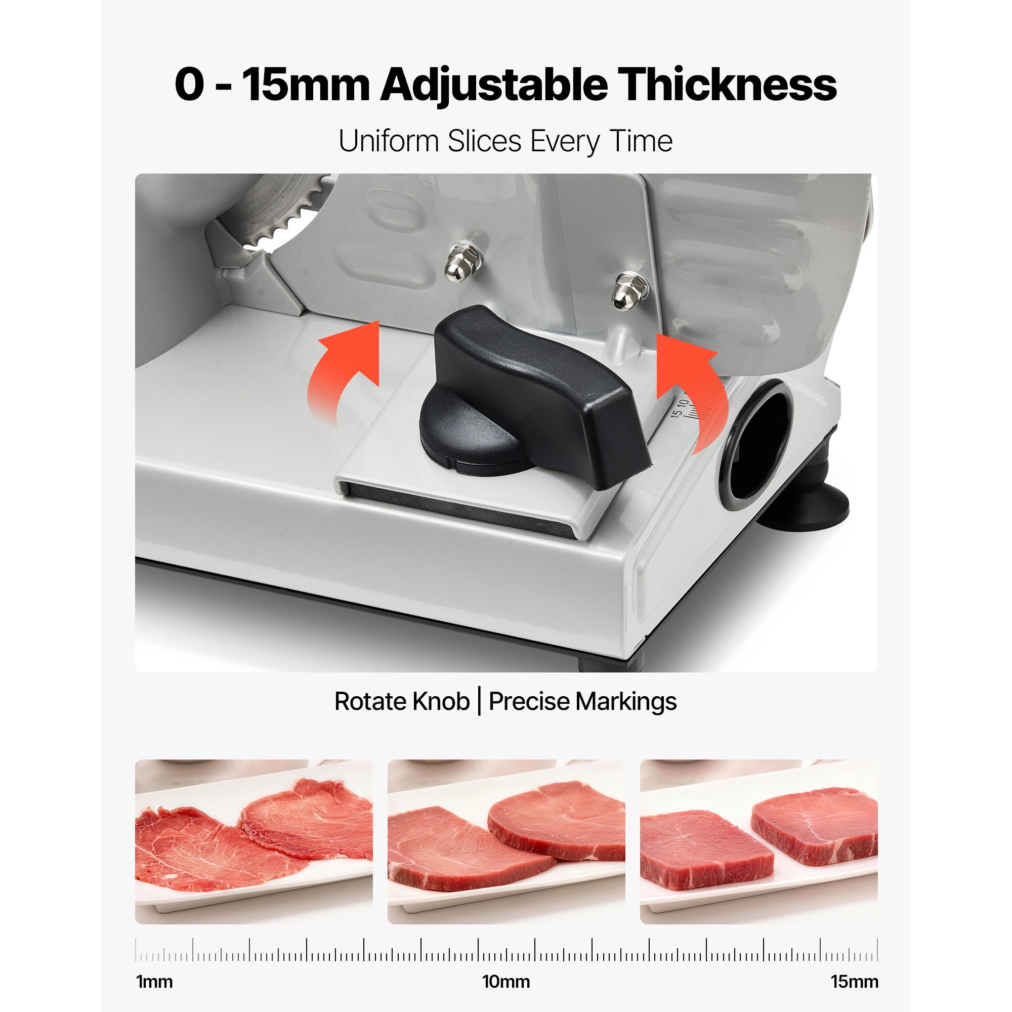VEVOR SCDRQPJJYKBZ14906V1 Food-Slicers - View #4