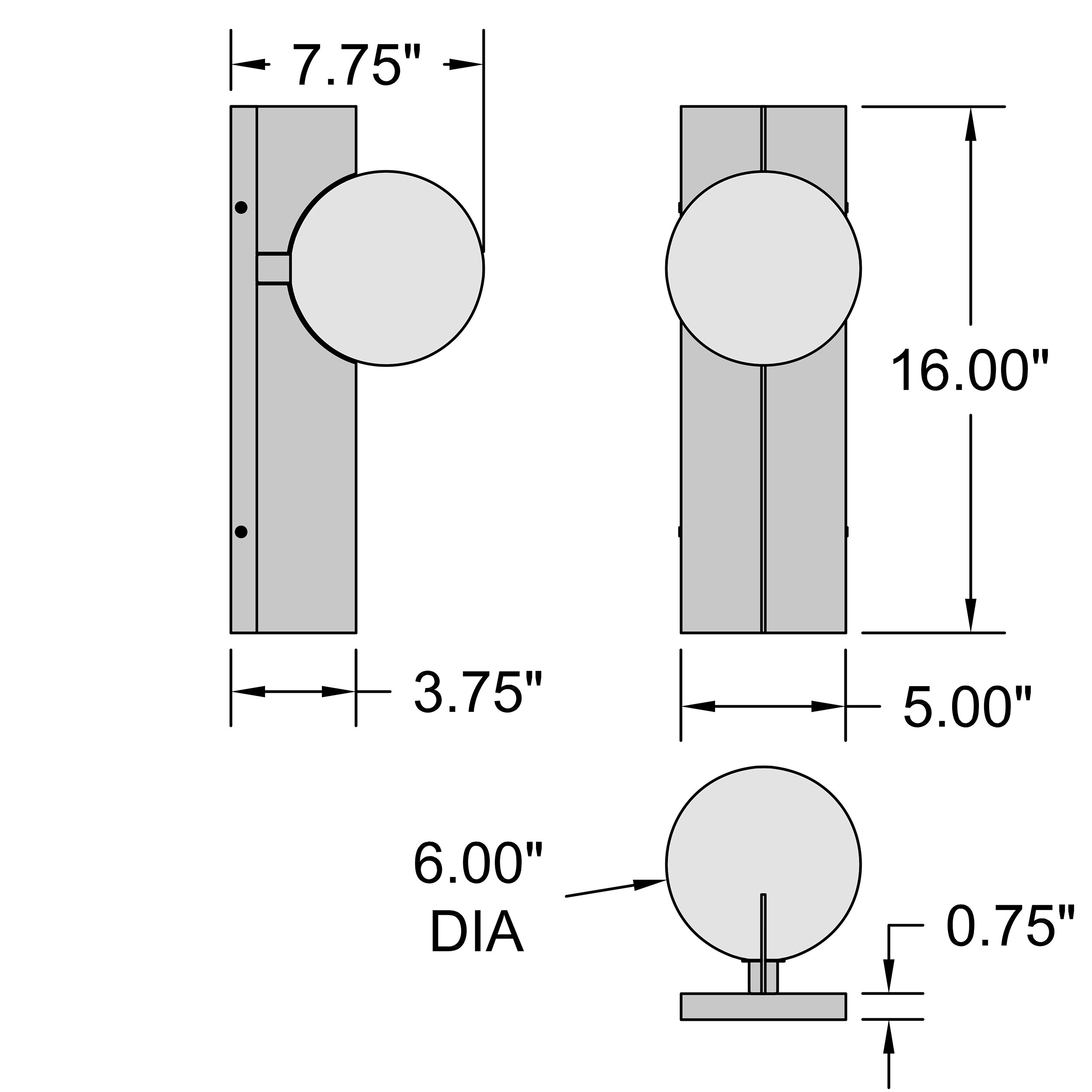 Access Lighting 62336LEDDLP-GLD/OPL b090000 - View #8